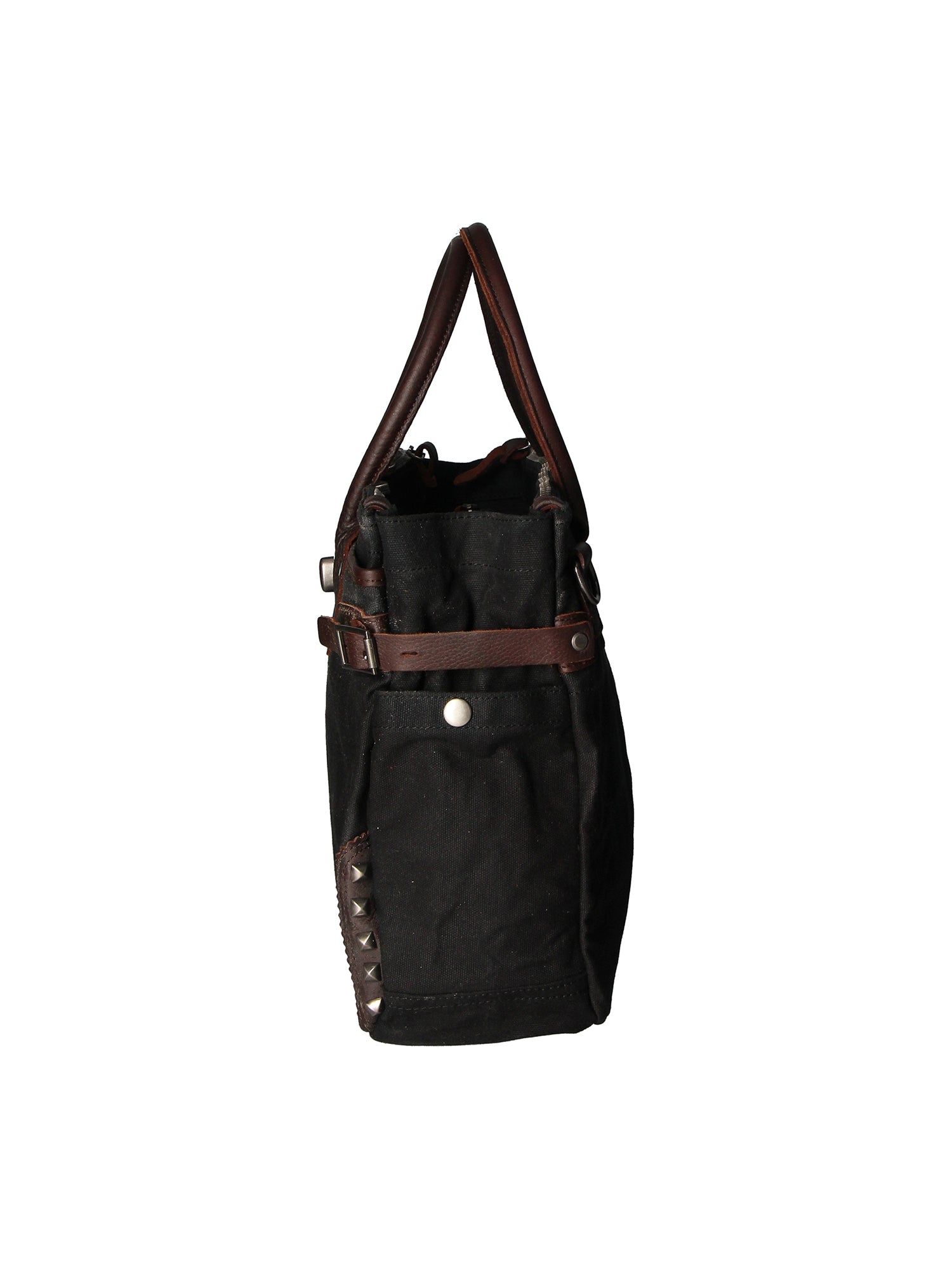 Melissa Borsa a tracolla unisex Canvas e pelle ZG3001-NERO BLACK Chiara Ferretti