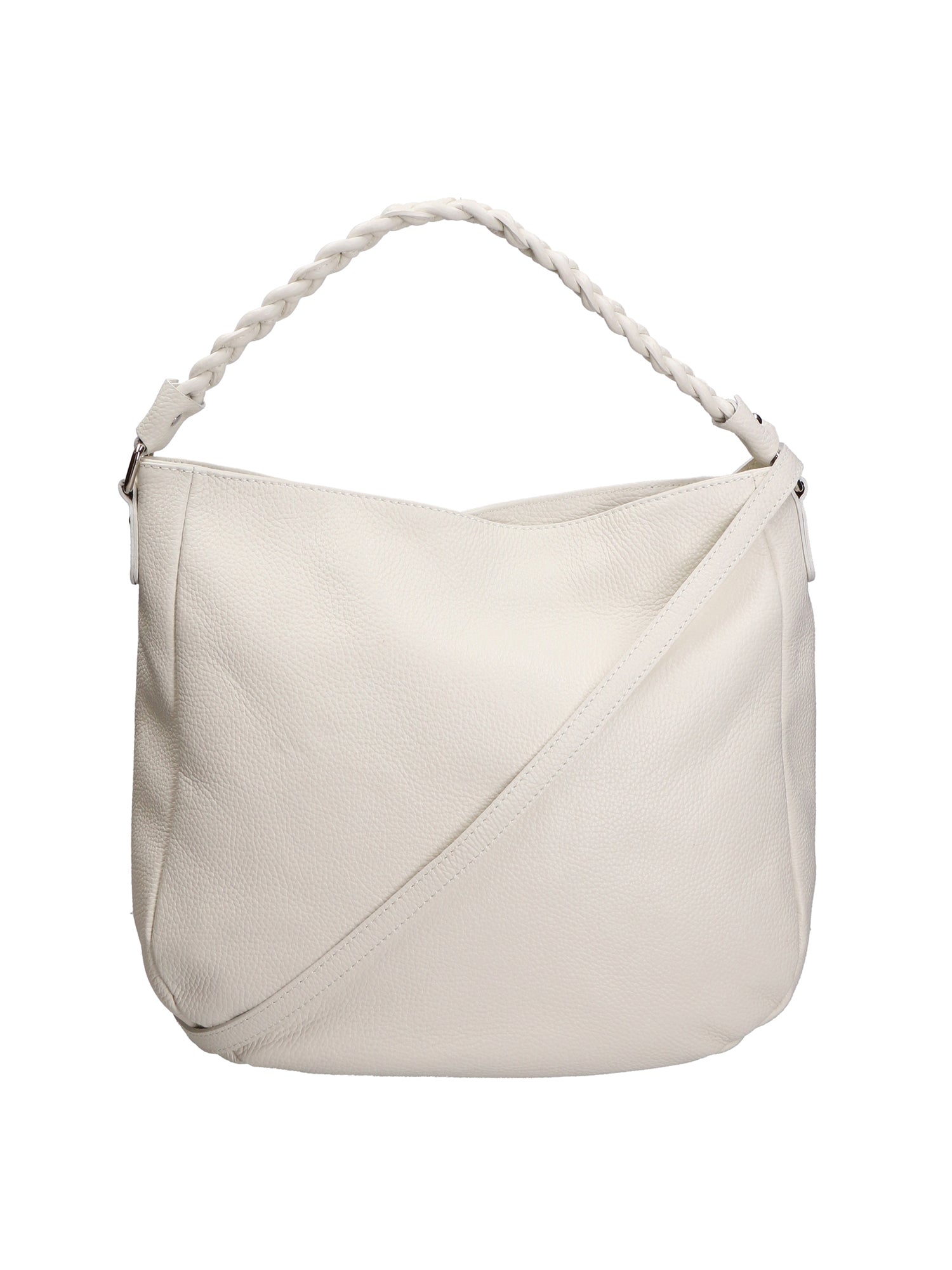Gaia Borsa a spalla da donna Vera pelle 05897-C38 PANNA Chiara Ferretti