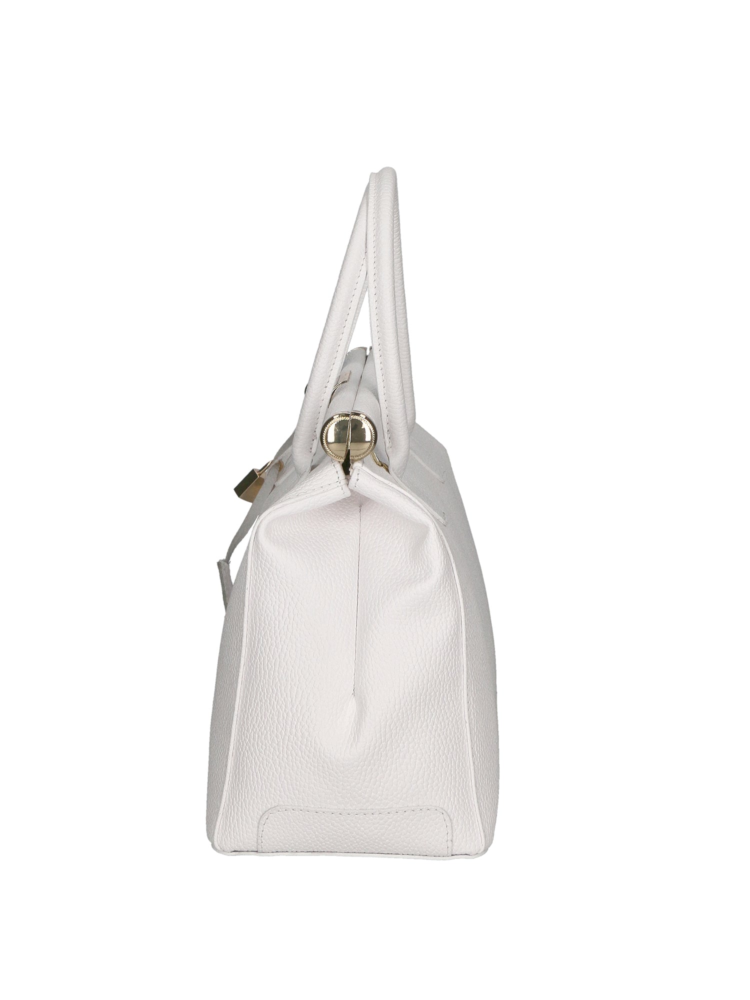 Aleria Borsa a mano da donna Vera pelle 8005-D01 BIANCO Chiara Ferretti