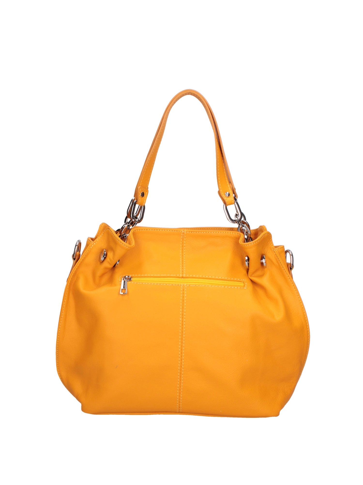 Ereba Borsa a mano da donna Made in Italy 100% pelle 3305-S04 GIALLO Chiara Ferretti