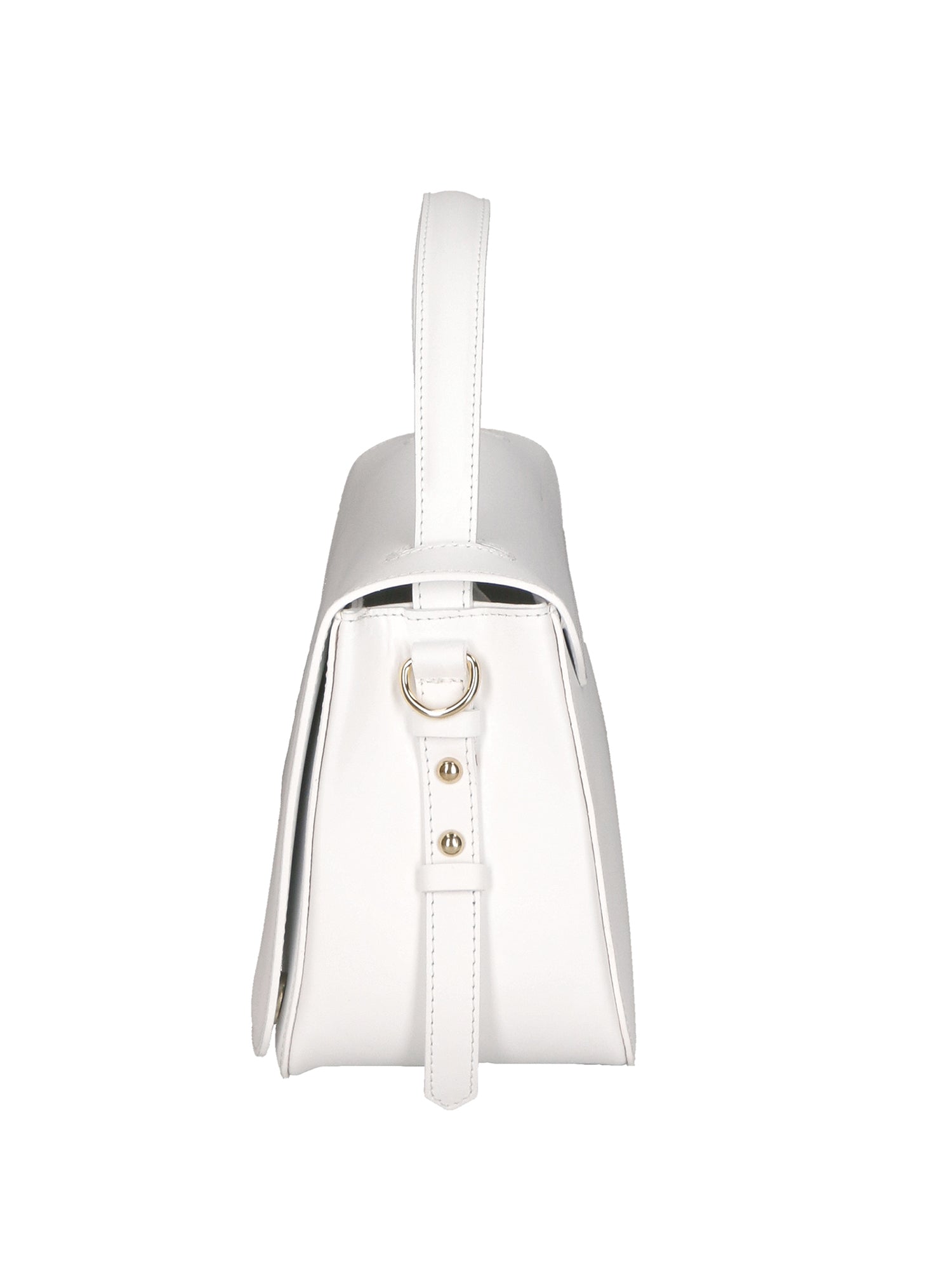Lucia Borsa a mano da donna 100% pelle 04514-L101 BIANCO Chiara Ferretti
