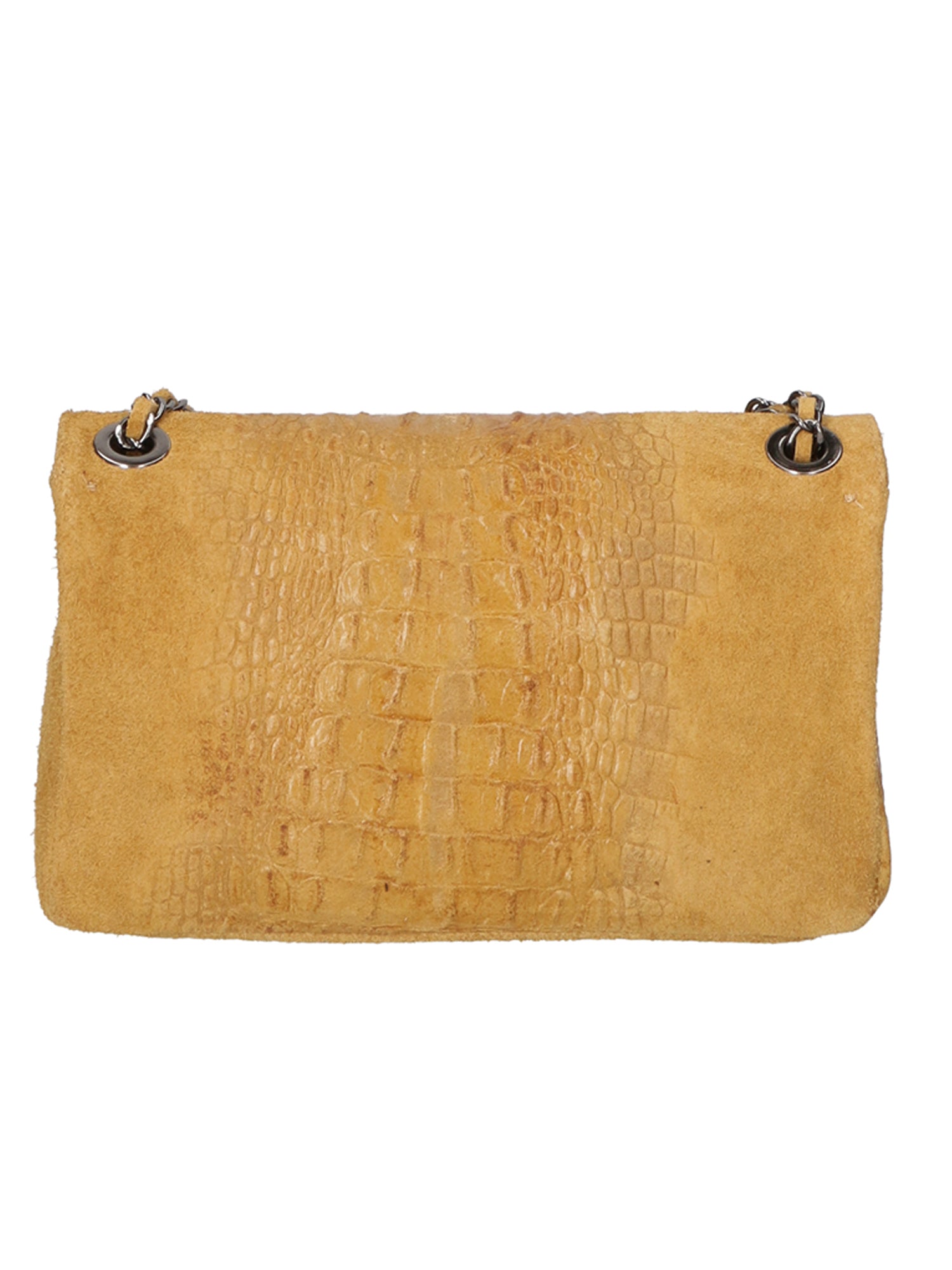 Edvige Borsa a spalla da donna Pelle Croco Stampata 80045-CUOIO Chiara Ferretti