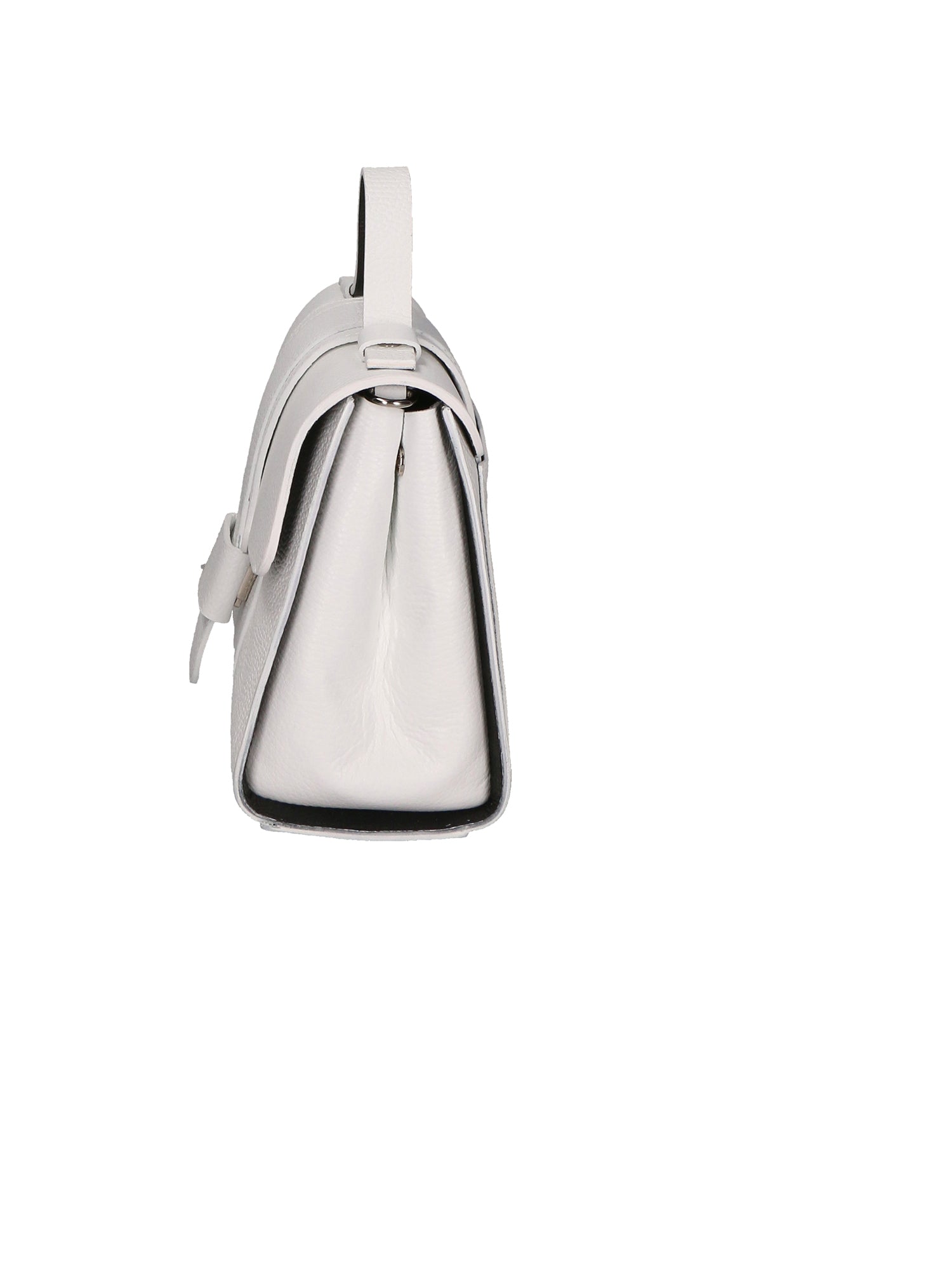 Gina Borsa a mano da donna Vera pelle 05926-D01 BIANCO+D28 NERO Chiara Ferretti