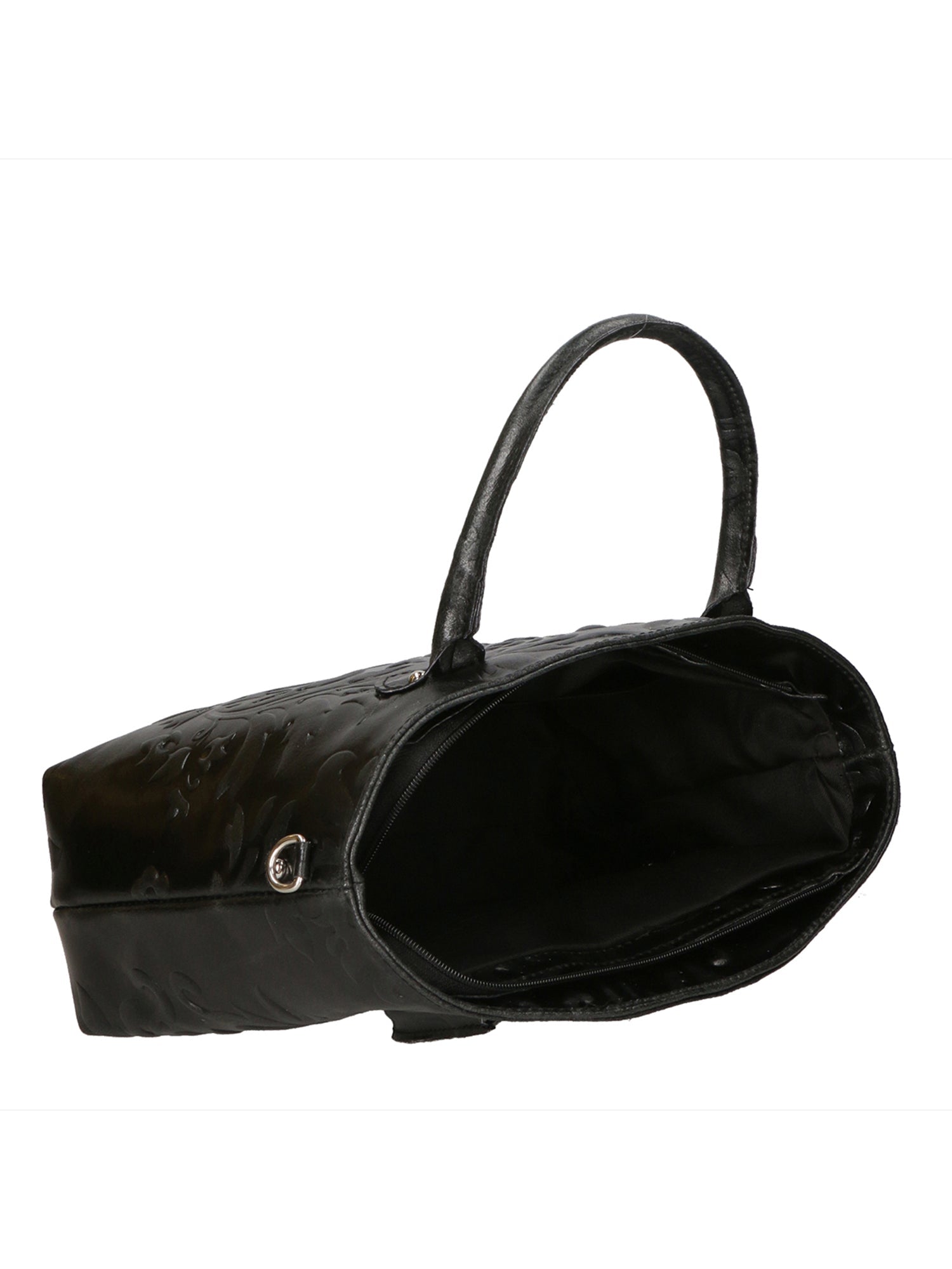 Enza Damenhandtasche aus echtem Leder, hergestellt in Italien, 27 x 32 x 13 cm