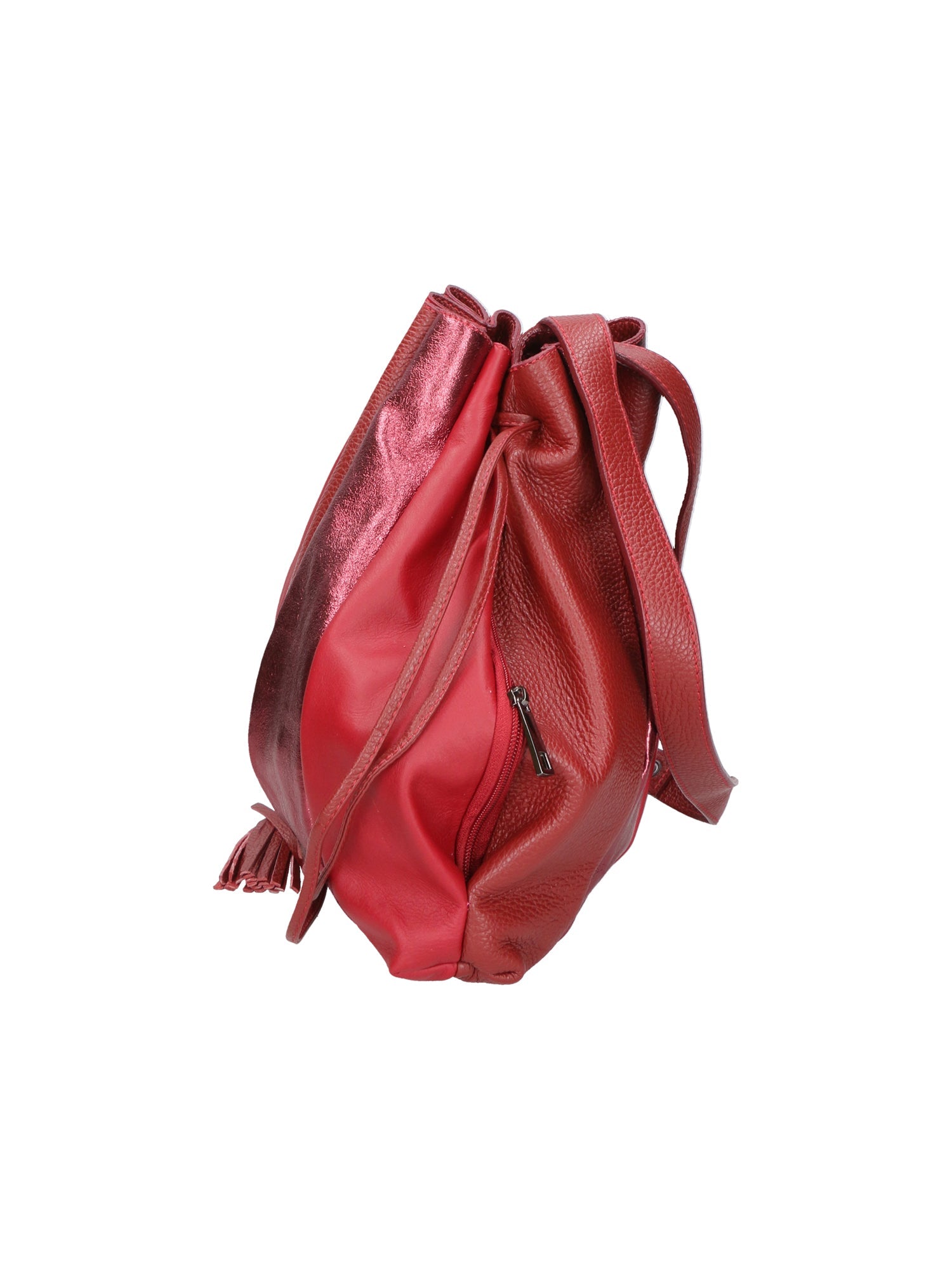 Nunzia Borsa a spalla da donna Vera pelle 576042-ROSSO RED Chiara Ferretti