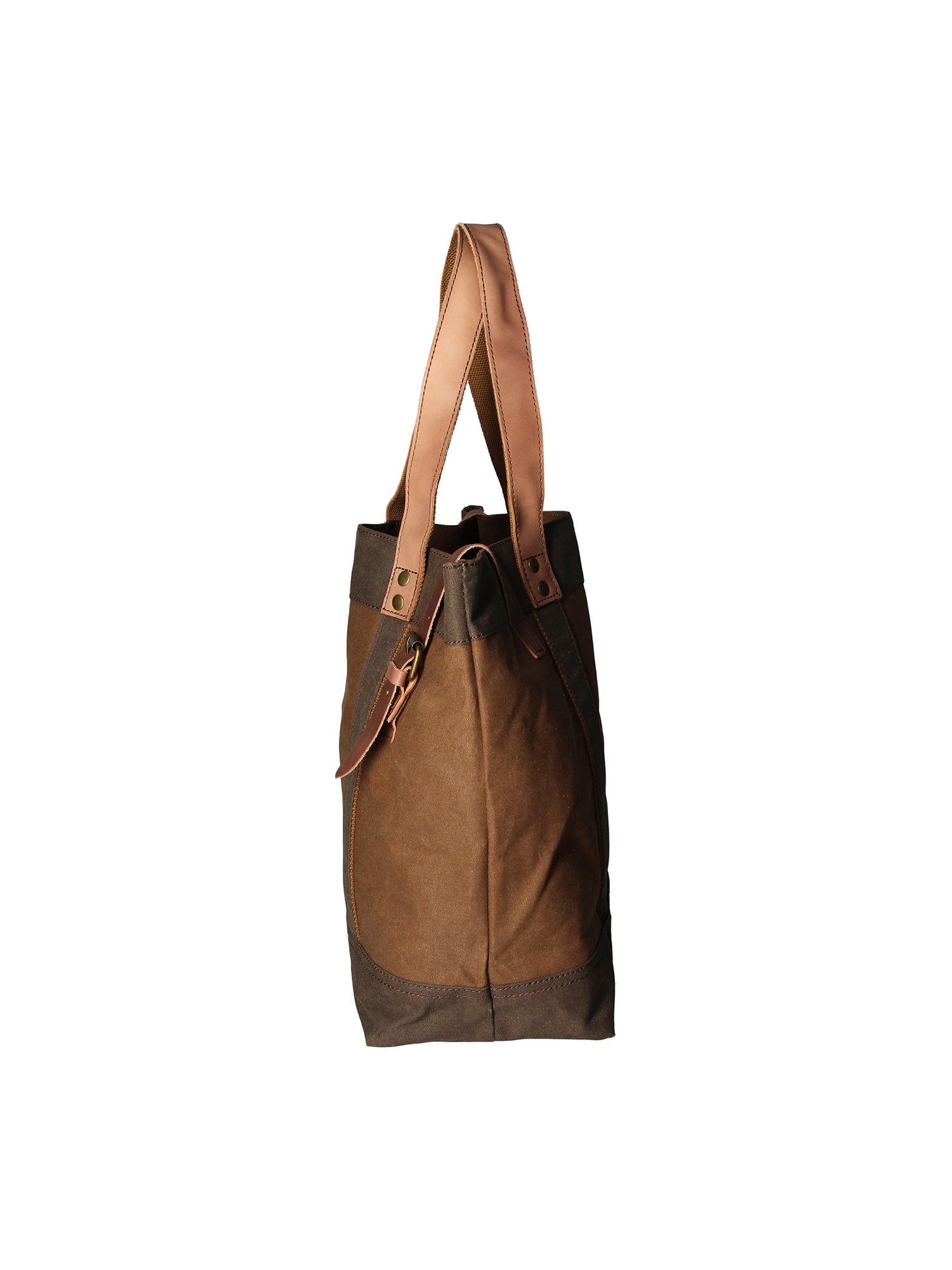 Maura Borsa a mano unisex Canvas e pelle ZG3012-FANGO TAUPE Chiara Ferretti