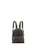 Zaino unisex in vera pelle 100% cotone 4460-NERO Alessia Firenze