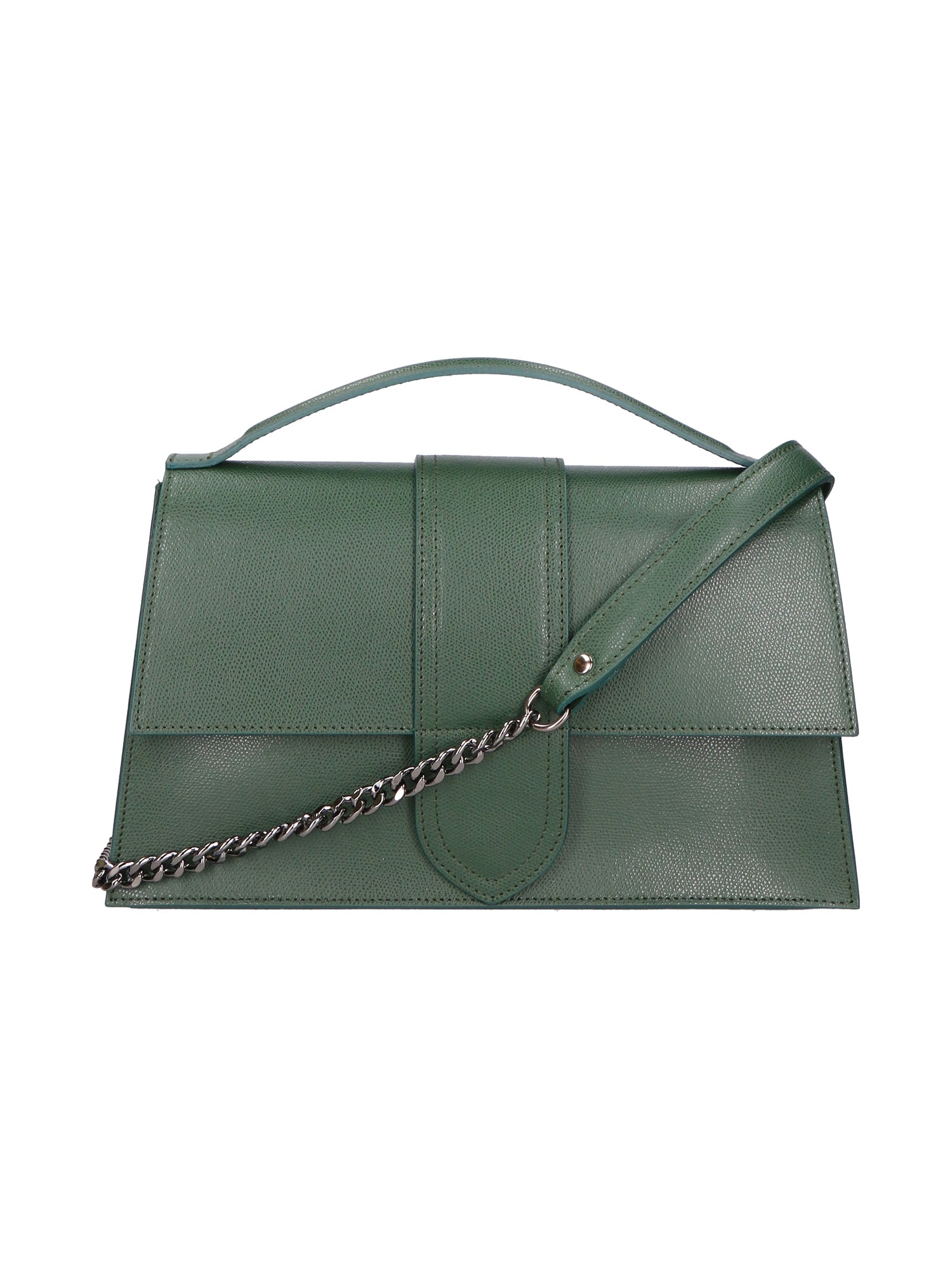 Lina Damenhandtasche aus echtem Leder, hergestellt in Italien, 20 x 34 x 9 cm