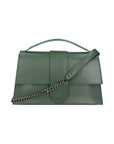 Lina Damenhandtasche aus echtem Leder, hergestellt in Italien, 20 x 34 x 9 cm
