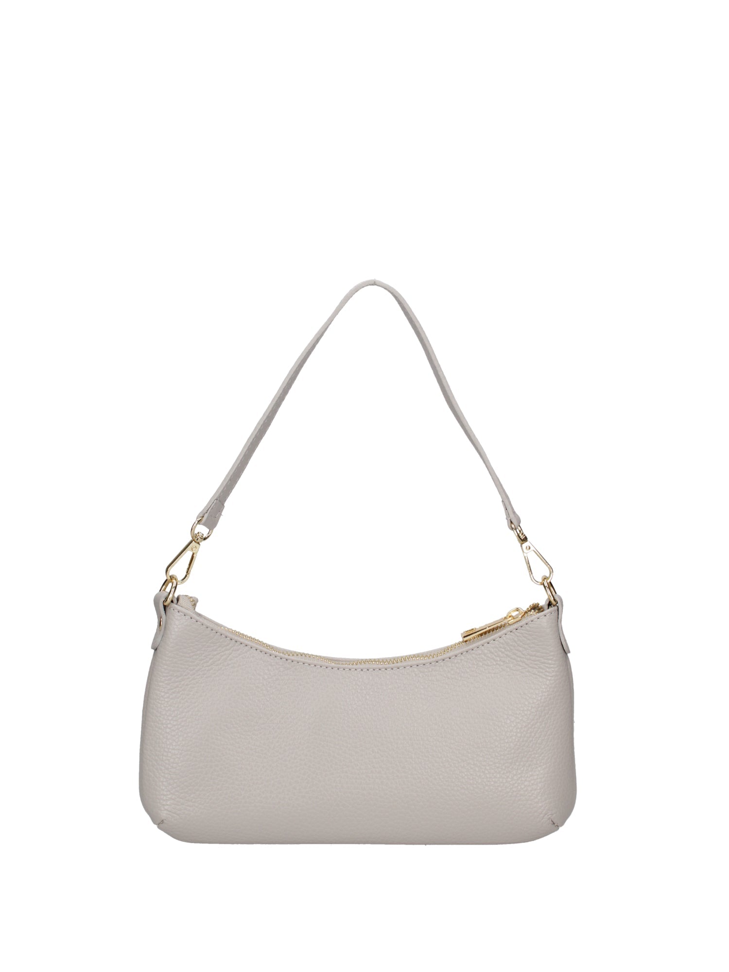 Oriane Borsa a spalla da donna Vera Pelle 07400-D86 GRIGIO PERLA Chiara Ferretti
