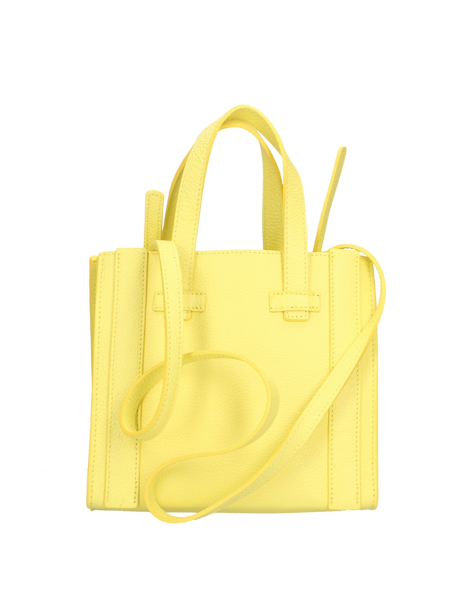 Celestia Nova Borsa a mano da donna Vera pelle 8680-GIALLO Chiara Ferretti