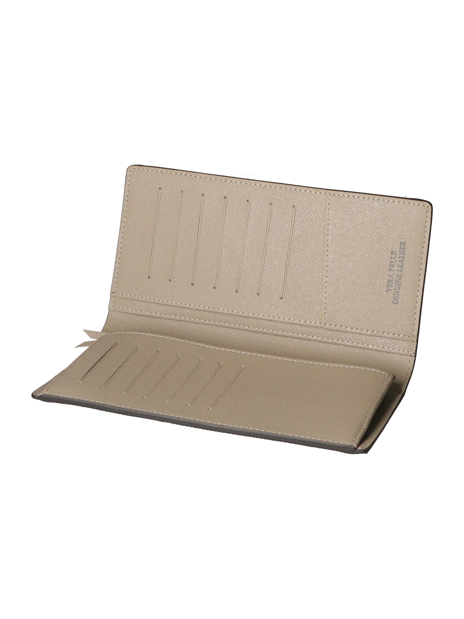 Margherita Portafoglio da donna Vera Pelle 61822 1-FANGO TAUPE Chiara Ferretti
