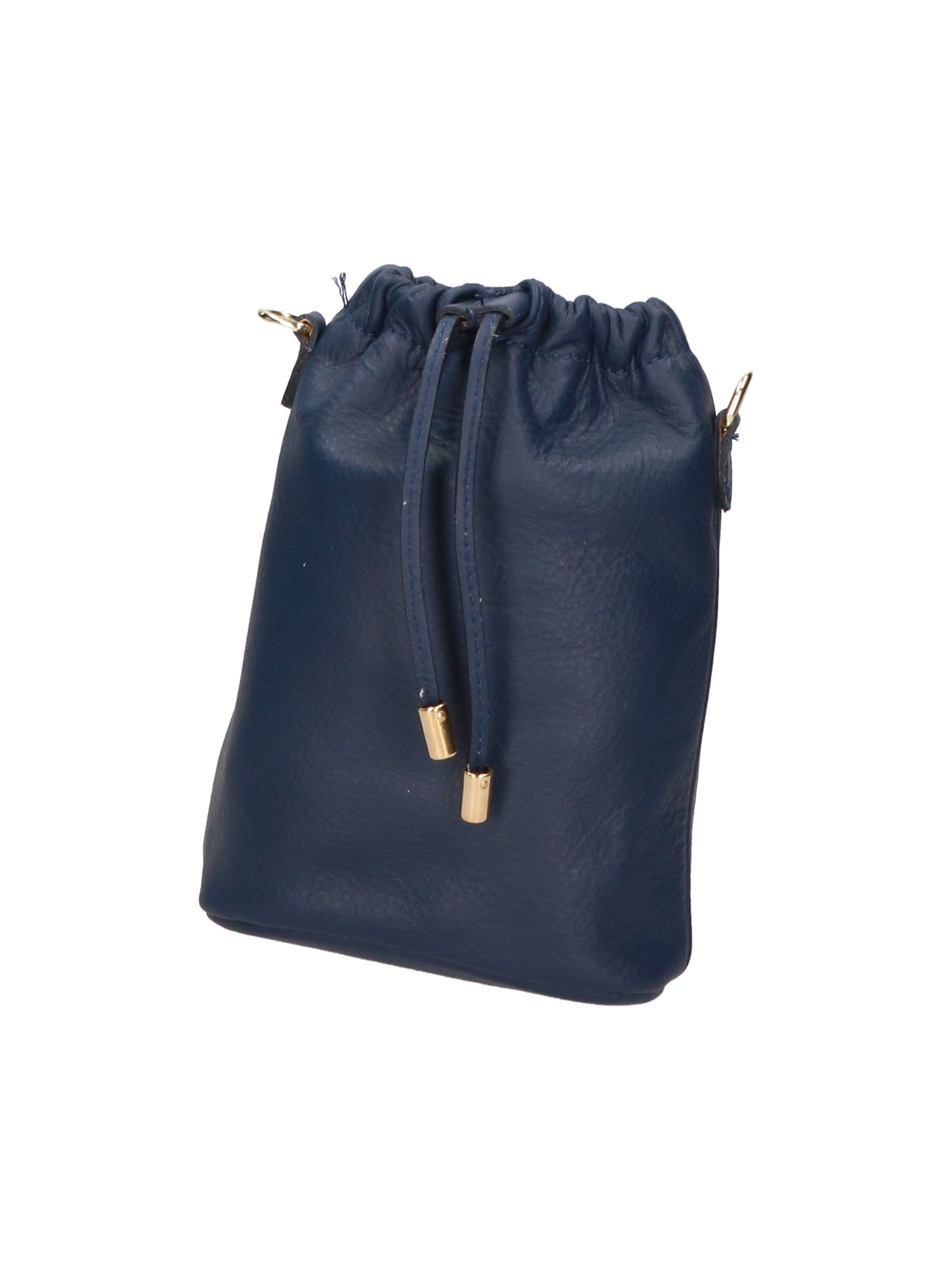 Angela Borsa a sacca da donna Vera pelle 05412-S24 BLU JEANS Chiara Ferretti