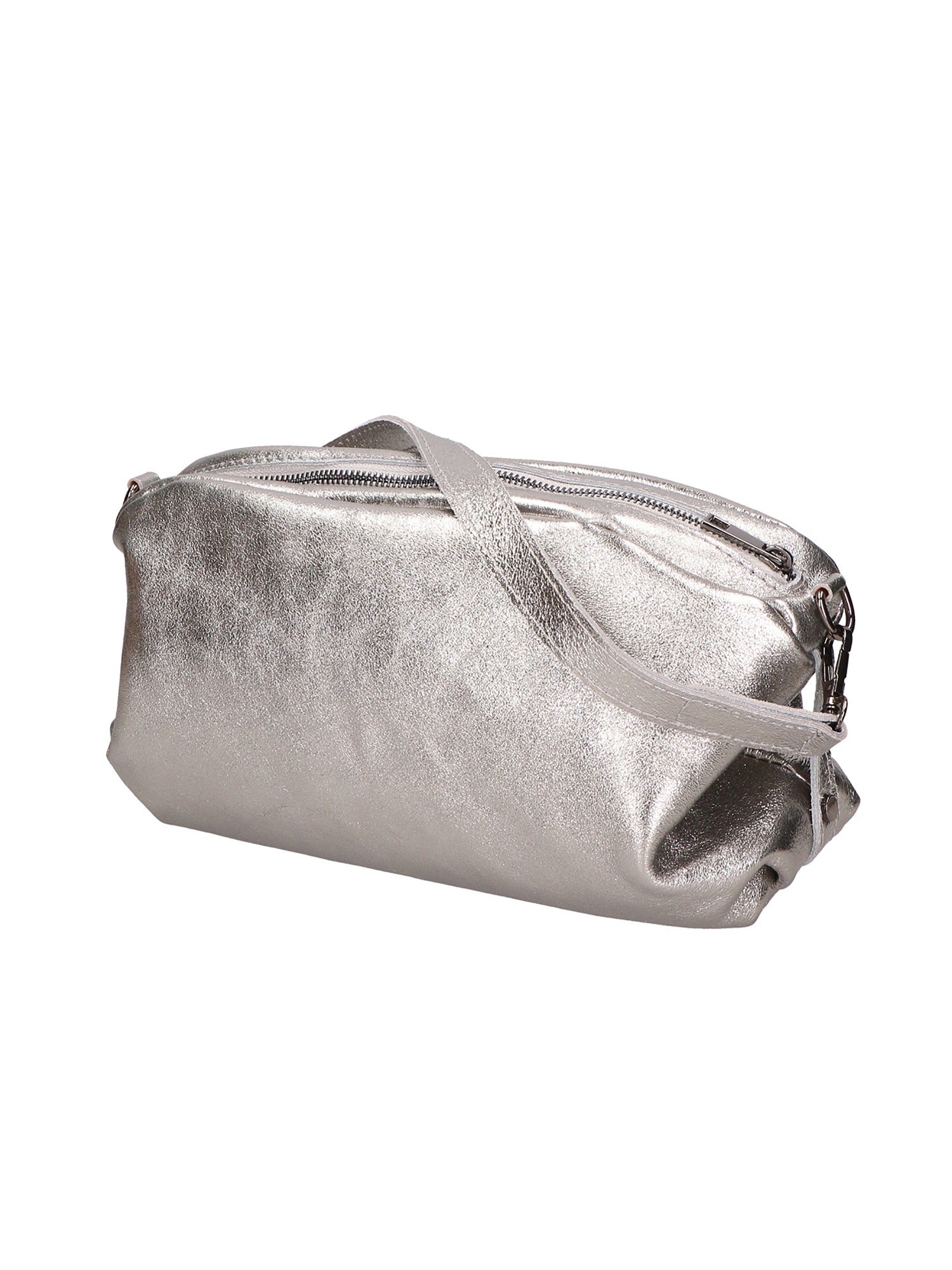 Vanessa Borsa a tracolla da donna Vera pelle 06914-L002 ARGENTO SCURO Chiara Ferretti