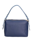 Vivienne Borsa a spalla da donna Vera pelle 06674-D24 BLU + D41 C.ZUCC. Chiara Ferretti