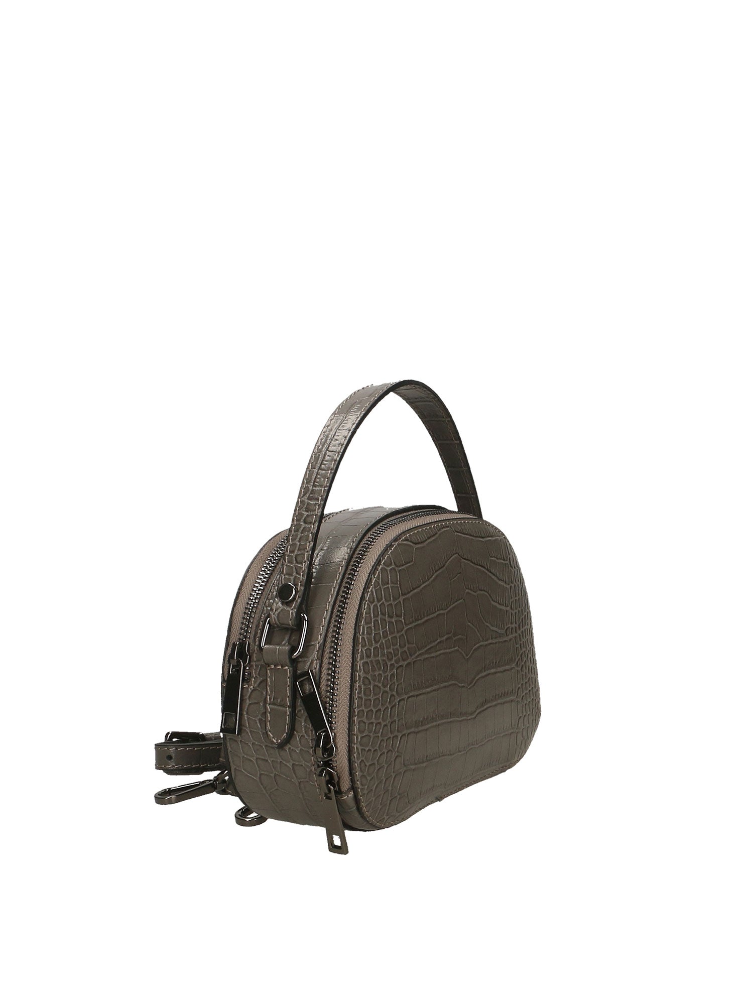 Cyrene Borsa a tracolla da donna Vera pelle 536170-GRIGIO Chiara Ferretti