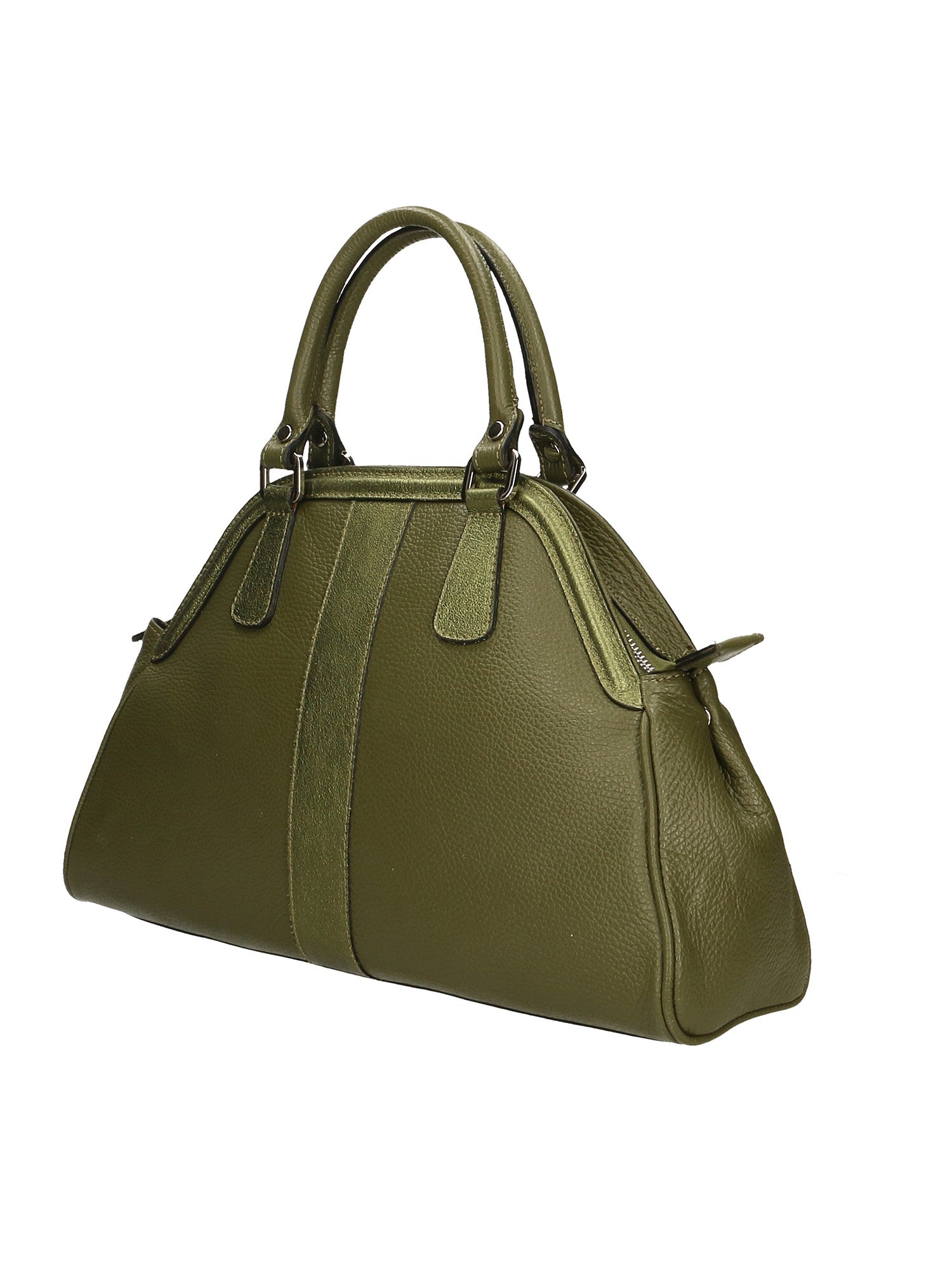 Emeraude Borsa a mano da donna Vera Pelle 6710-VERDE+VERDE Chiara Ferretti