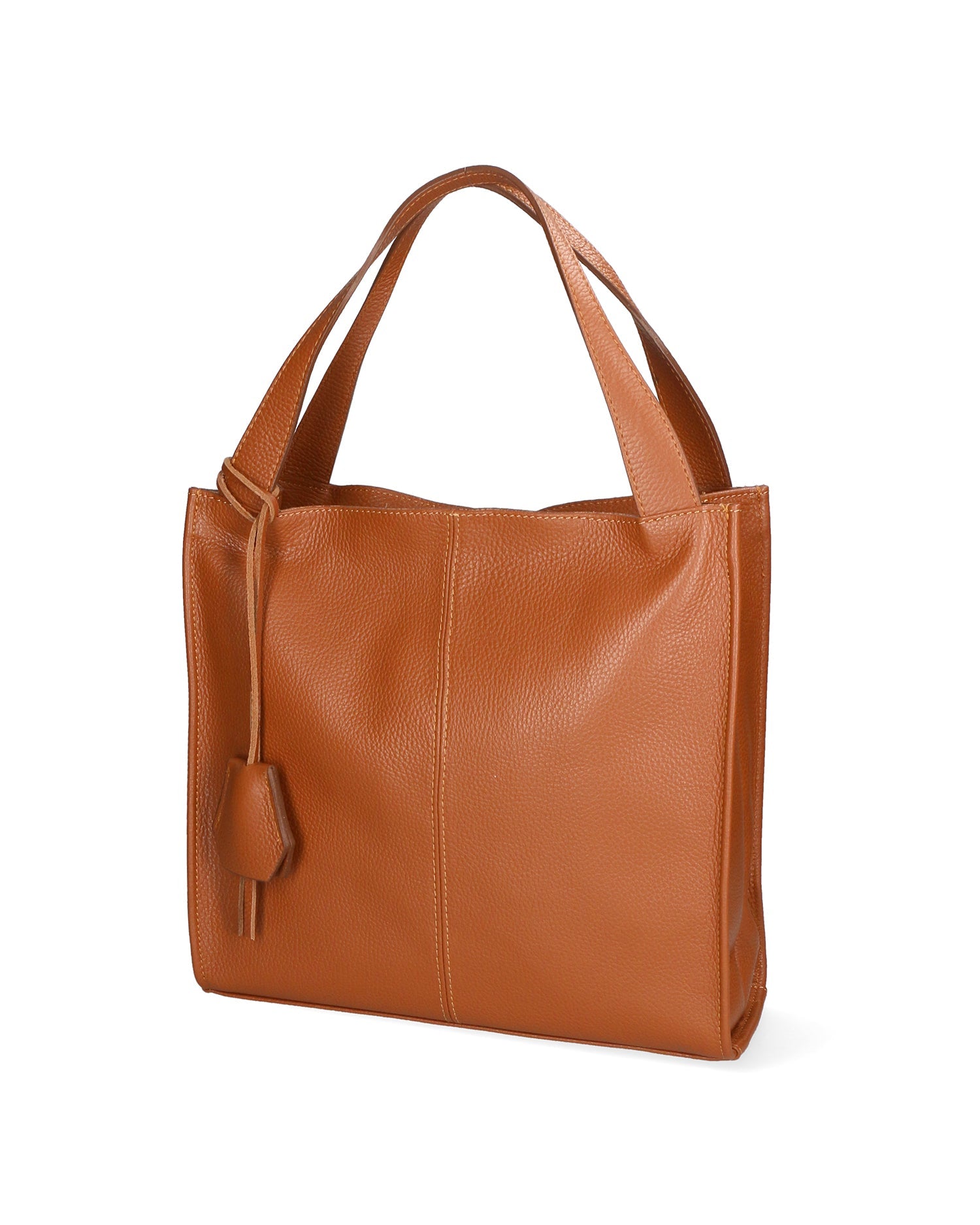 Seraphina Ultra Borsa a spalla da donna Vera pelle 3311-D17 CUOIO SCURO DARK COGNAC Chiara Ferretti