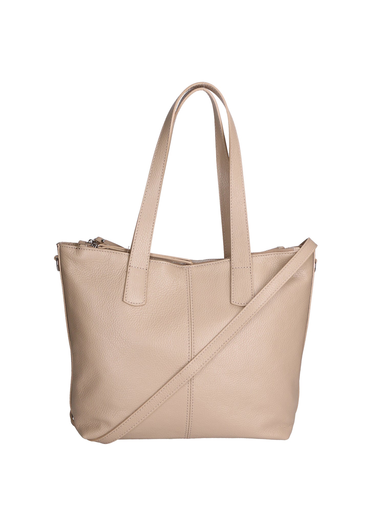 Gea Borsa a spalla da donna Vera pelle 05935-D05 CAPPUCCINO CAPUCHIN Chiara Ferretti