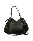 Ereba Borsa a mano da donna Made in Italy 100% pelle 3305-NERO BLACK Chiara Ferretti