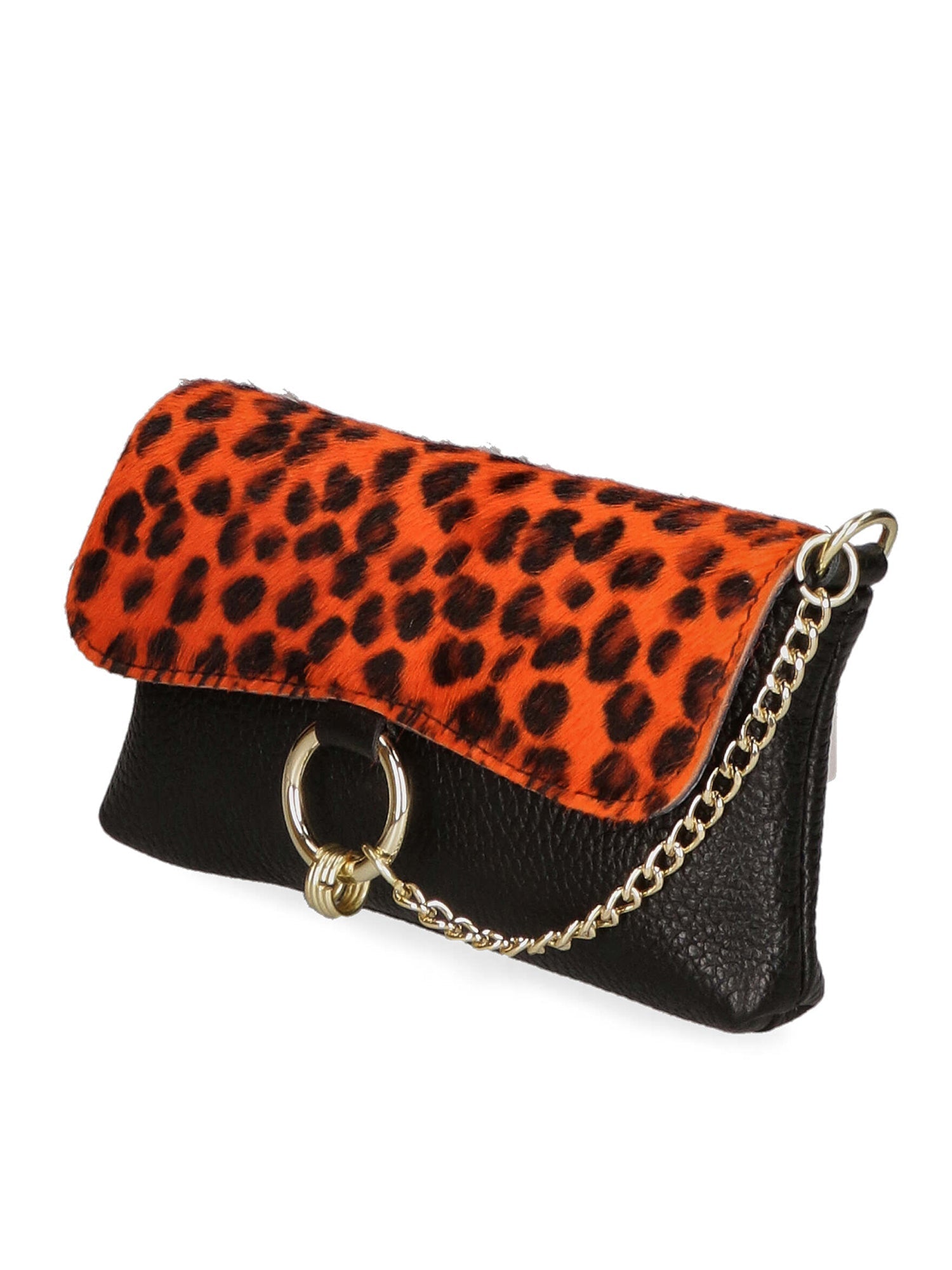 Pochette da Donna Alda in Vera Pelle Made in Italy 10x18x5 cm