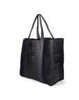 Edith Borsa Shopper da donna Vera pelle 80043-012 BLU JEANS Chiara Ferretti