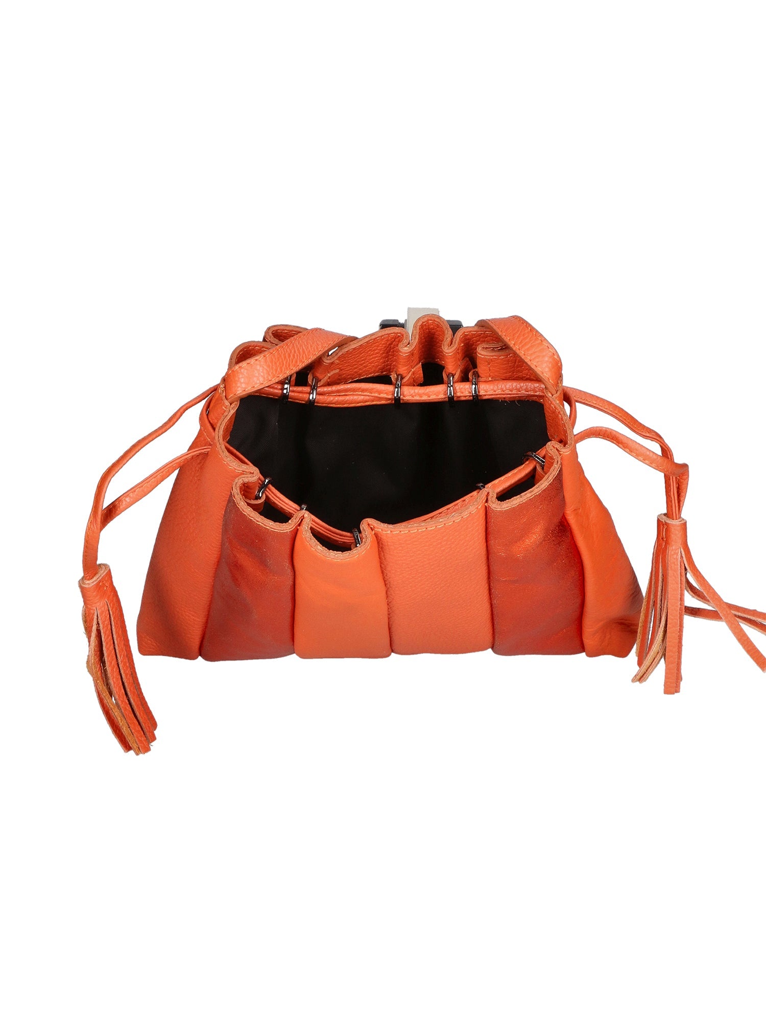Elysia Borsa a spalla da donna Vera pelle 552043-ARANCIO ORANGE Chiara Ferretti