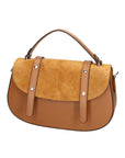 Genziana Borsa a mano da donna Vera pelle 05993-L125 CUOIO+06 CUOIO Chiara Ferretti