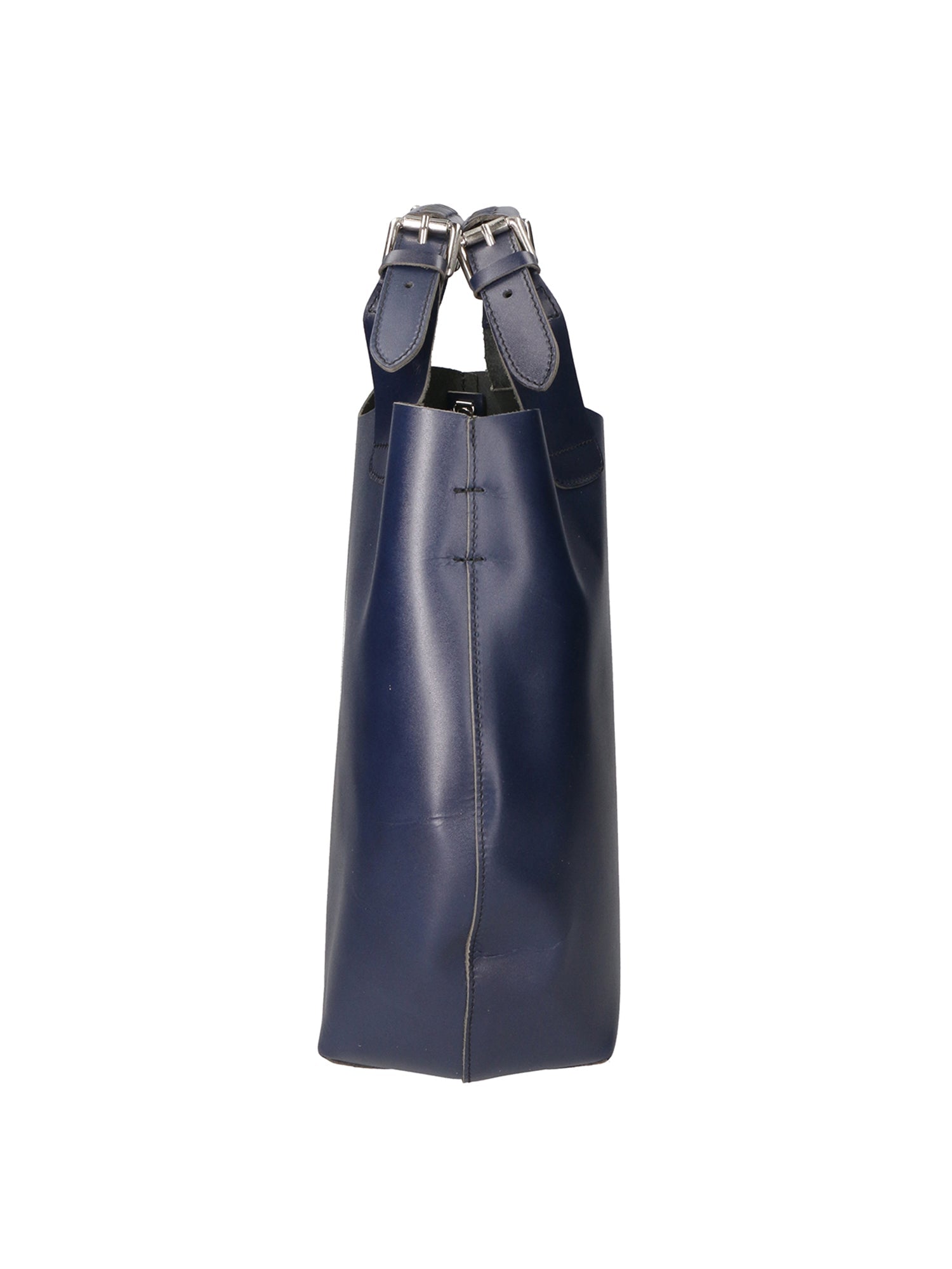 Ester Borsa a mano da donna 100% pelle 9007-BLU Chiara Ferretti