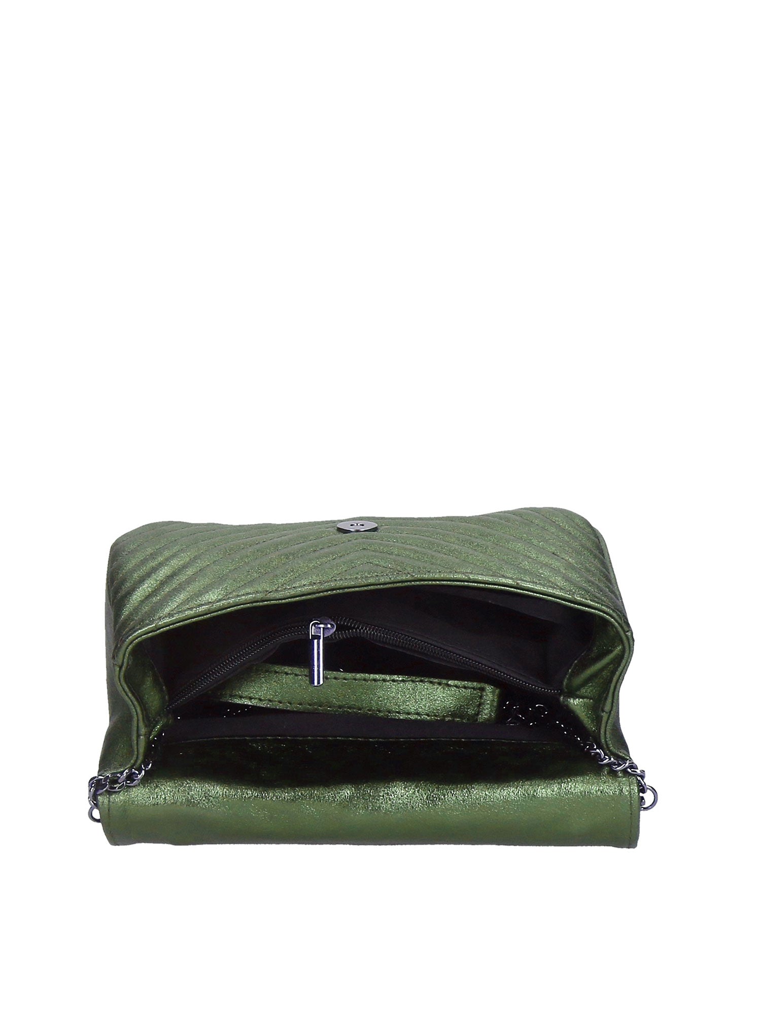 Volterra Borsa a tracolla da donna Vera Pelle 1626-VERDE Chiara Ferretti
