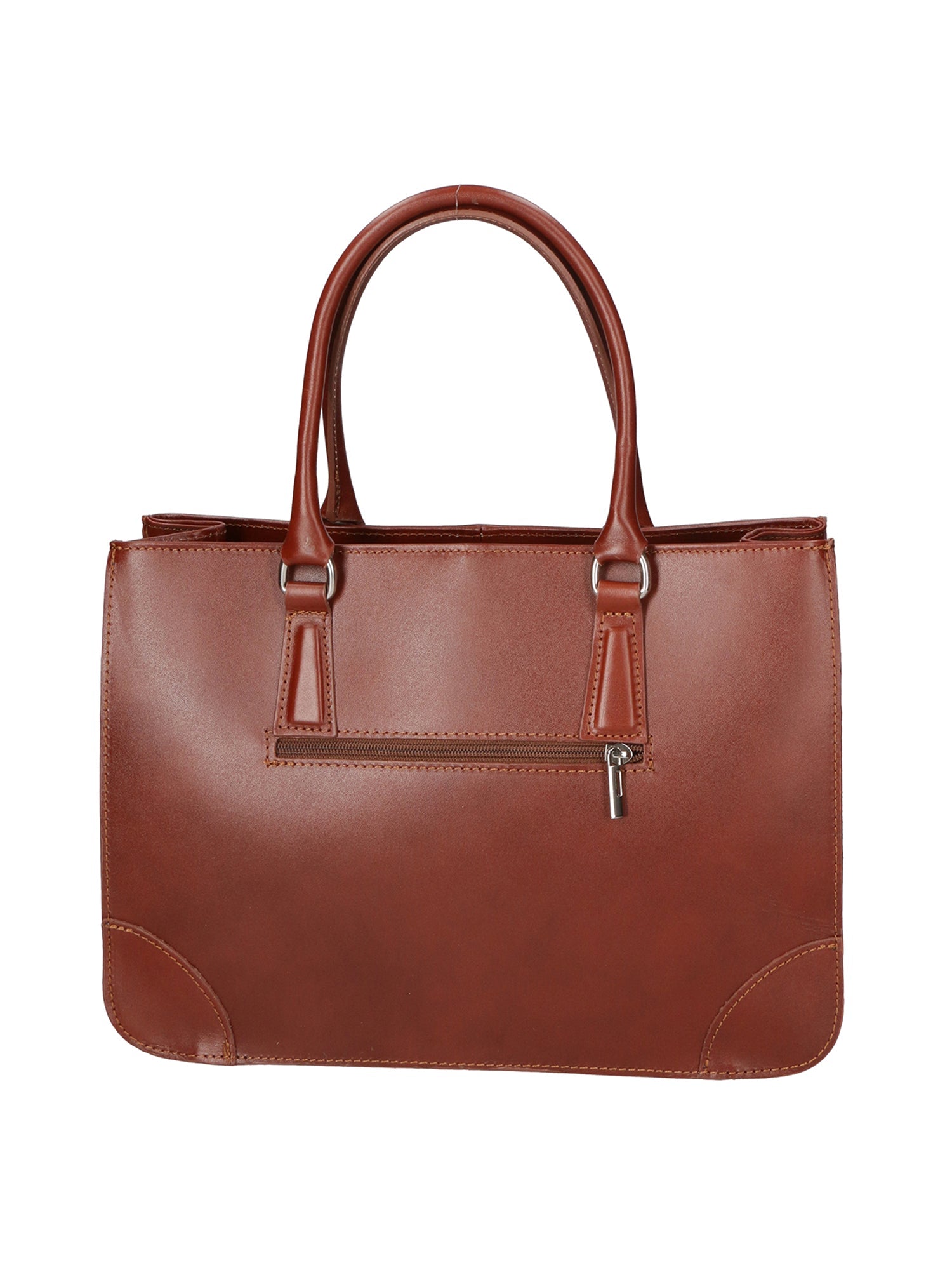 Fiorenza Borsa a mano da donna Vera pelle 9113-MARRONE BROWN Chiara Ferretti