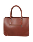 Fiorenza Borsa a mano da donna Vera pelle 9113-MARRONE BROWN Chiara Ferretti