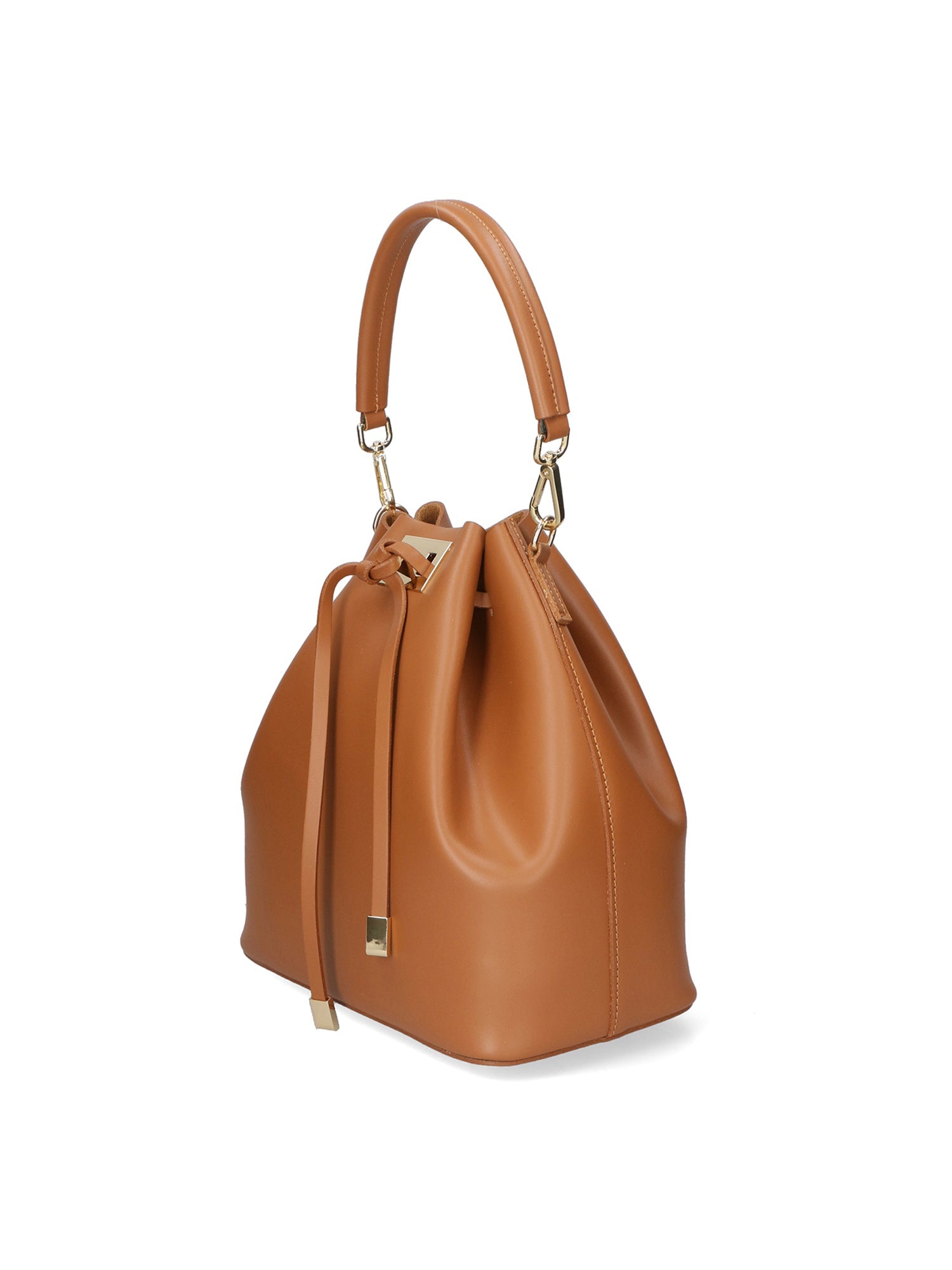 Erina Borsa a mano da donna Vera pelle 8073-L128 CUOIO Chiara Ferretti