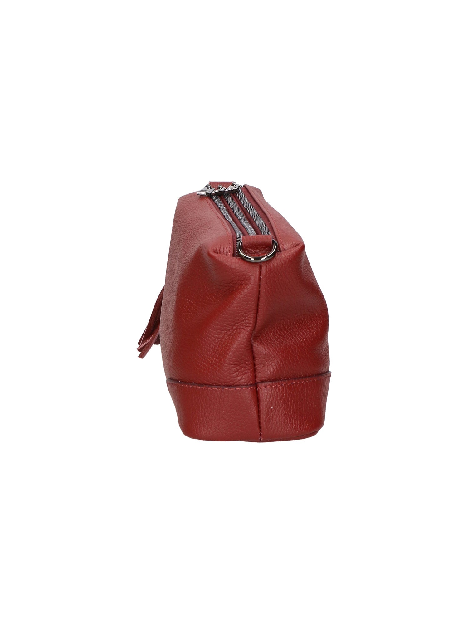 Lidia Borsa a mano da donna Vera pelle 06513-ROSSO SCURO Chiara Ferretti