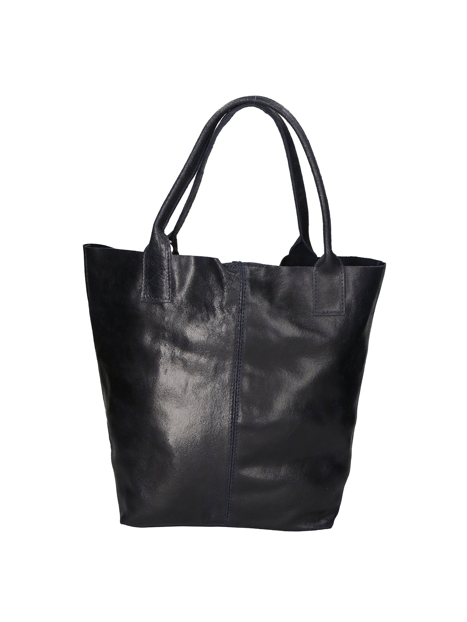 Althea Borsa a mano da donna Vera pelle 5190-012 BLU JEANS Chiara Ferretti