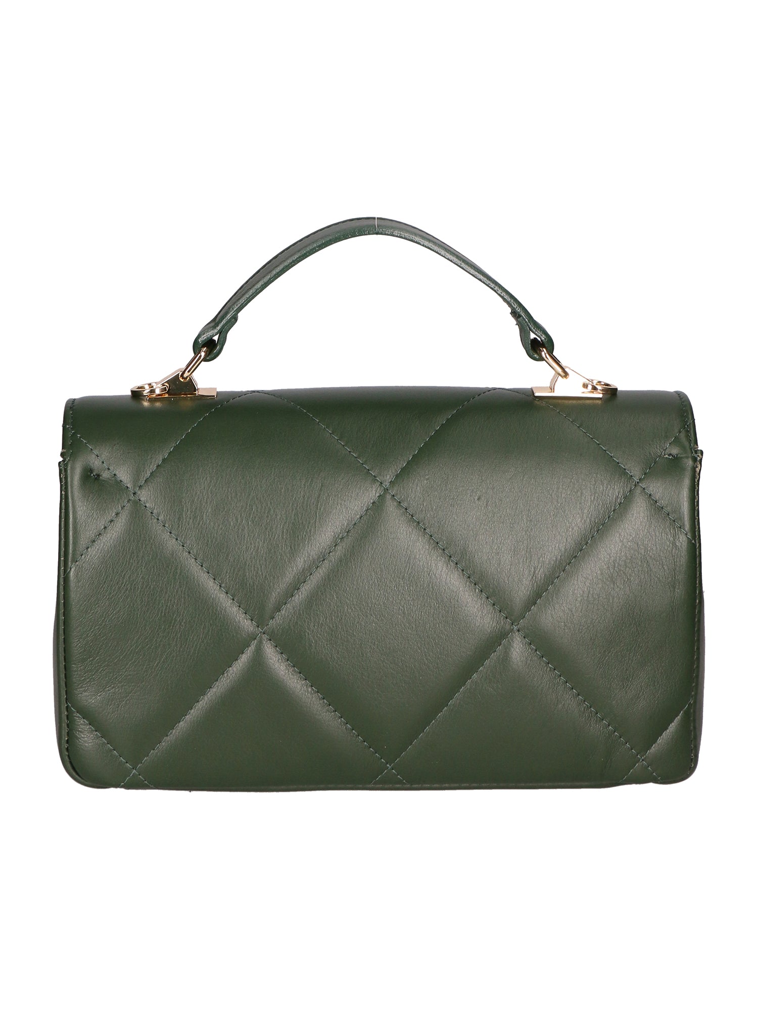 Vita Borsa a spalla da donna Vera pelle 06879-S14 VERDE SCURO Chiara Ferretti