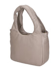 Virna Damenhandtasche aus echtem Leder, hergestellt in Italien, 17 x 24 x 8 cm