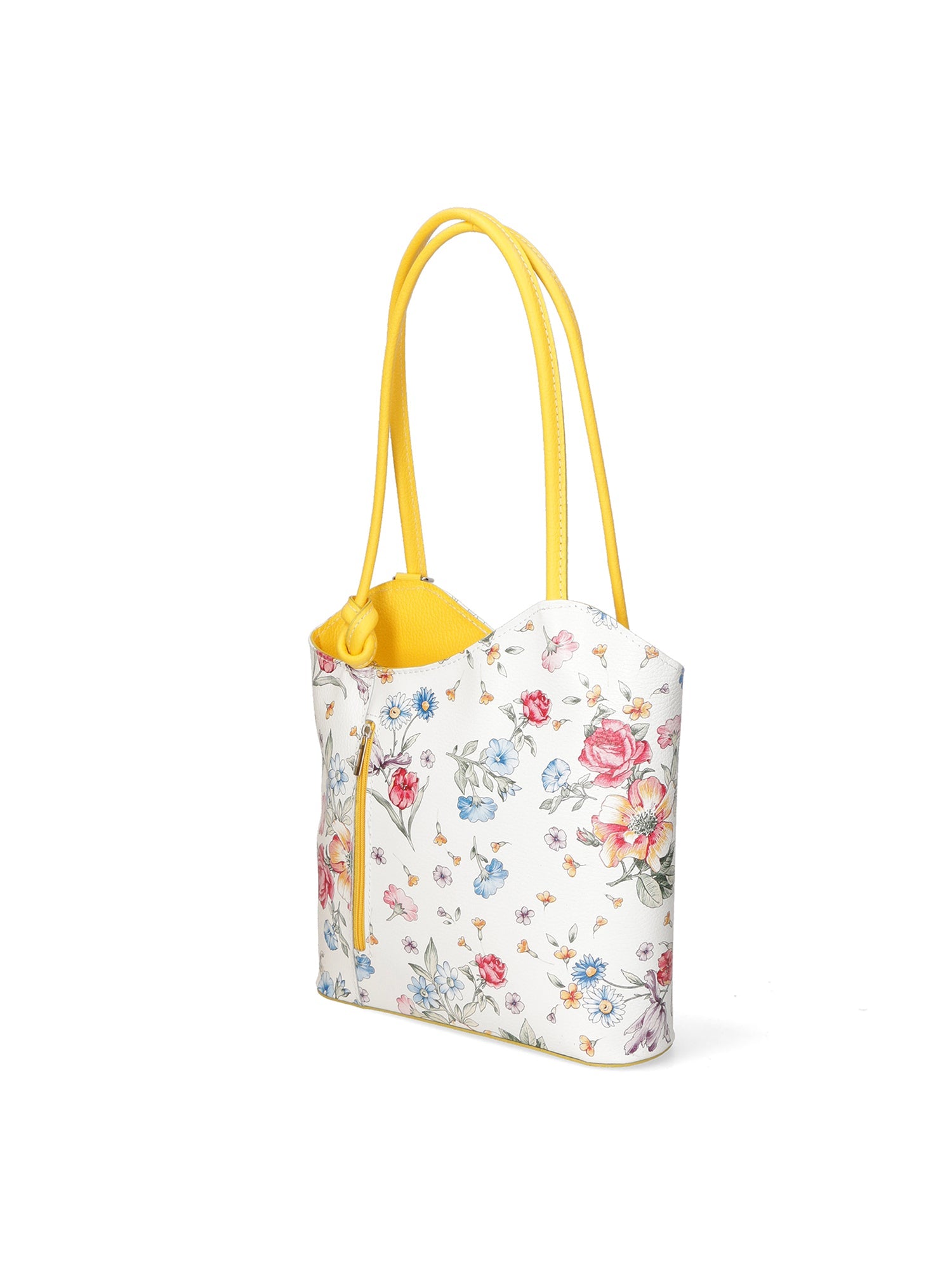 Elsa Borsa a spalla da donna Vera pelle 80056-D36 SENAPE MUSTARD Chiara Ferretti