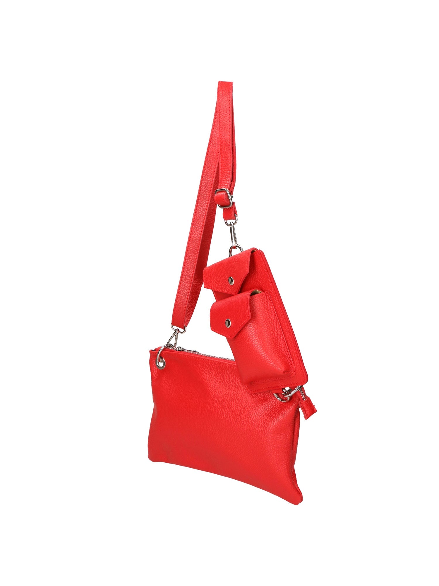 Ifigenia Borsa a tracolla da donna Vera pelle 05932-D58 ROSSO FERRARI Chiara Ferretti
