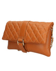 Eolian Borsa a mano da donna Vera pelle 1611-CUOIO COGNAC Chiara Ferretti