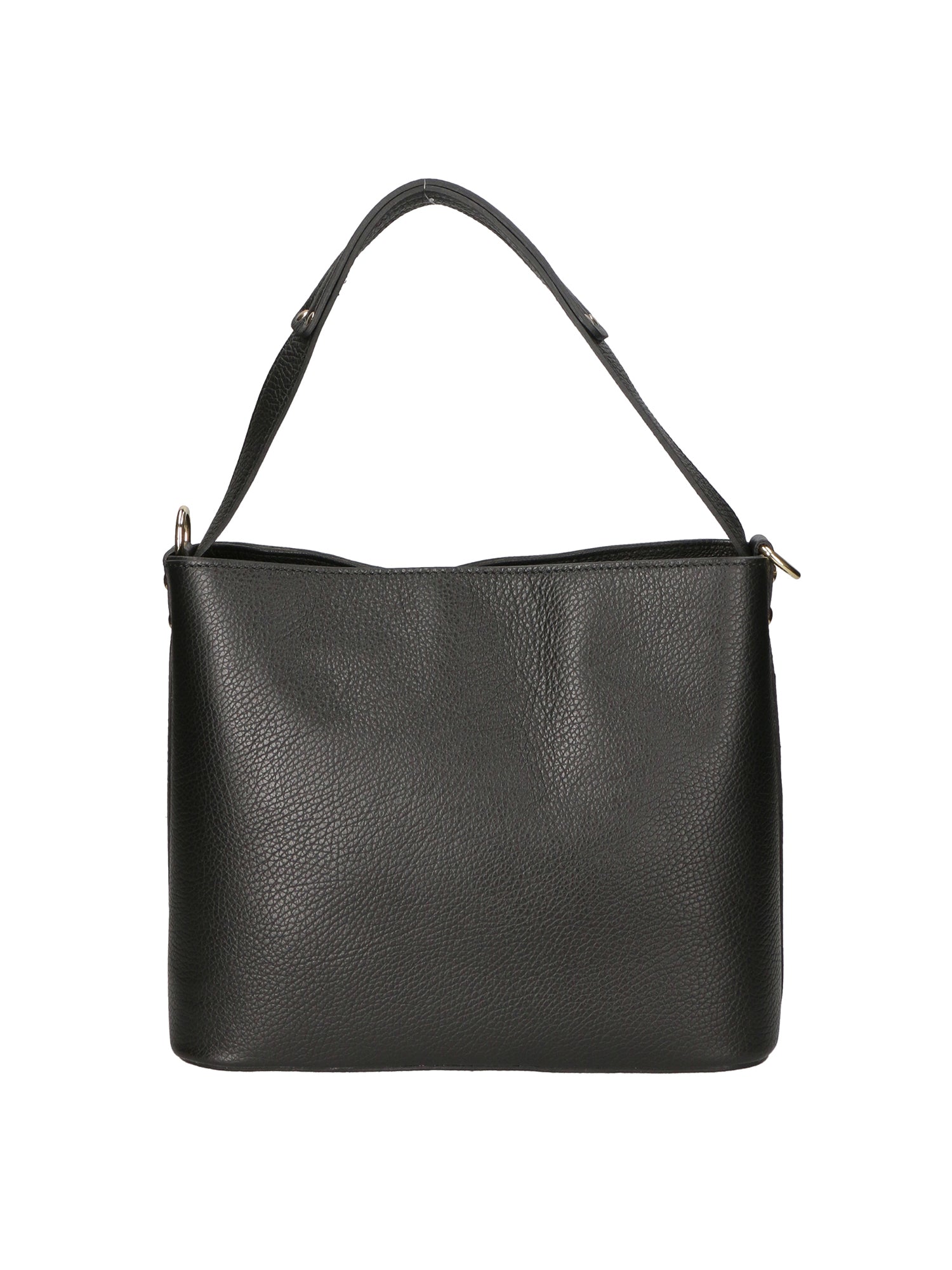 Erica Borsa a mano da donna Vera pelle 80071-NERO BLACK Chiara Ferretti
