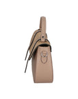 Genziana Borsa a mano da donna Vera pelle 05993-L113 TAUPE+TAUPE Chiara Ferretti