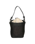 Alyssa Borsa a secchiello da donna Pelle & Paglia 05166-12 S28 NERO Chiara Ferretti