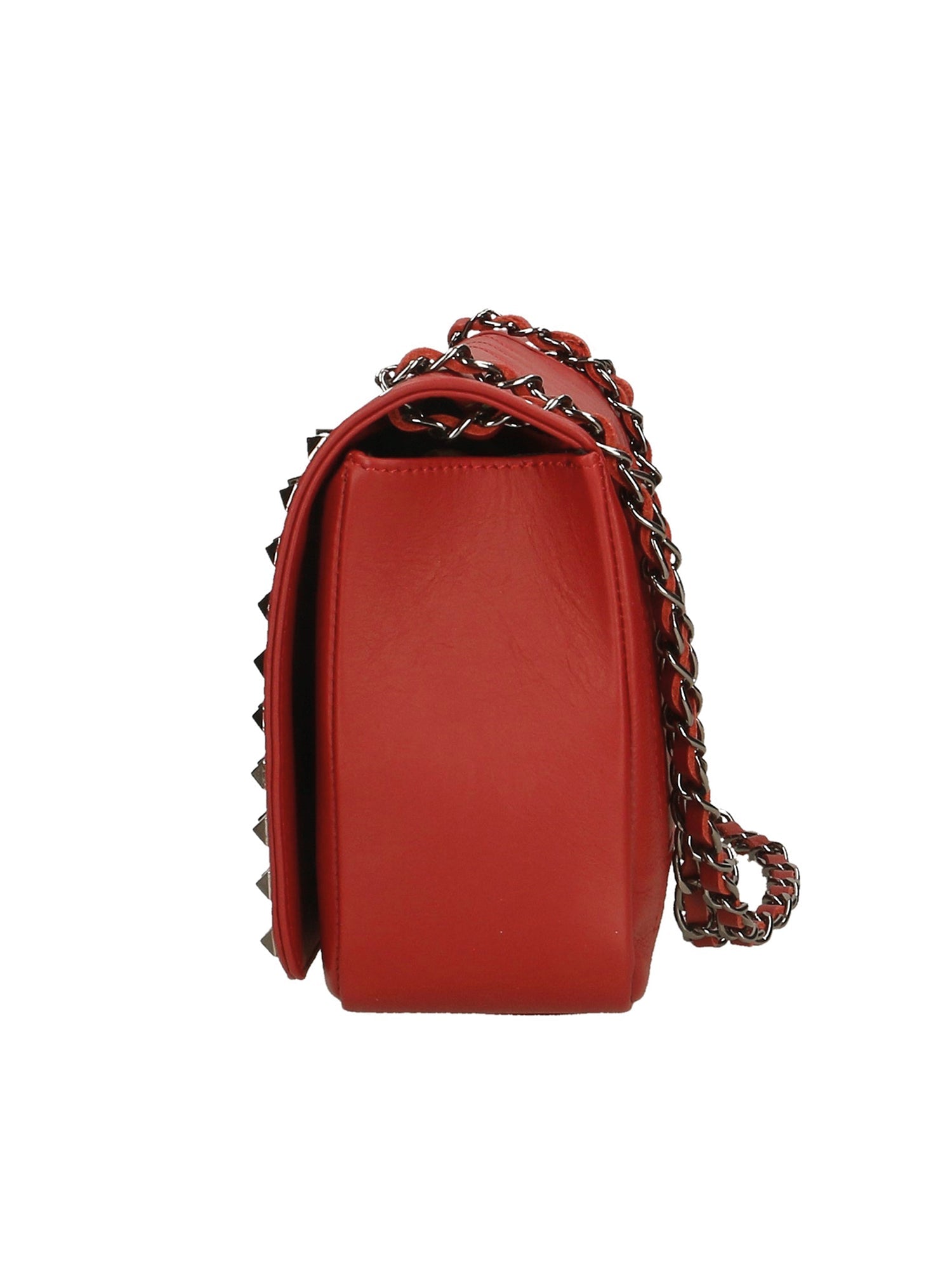 Bologna Borsa a spalla da donna Vera pelle 6590-ROSSO RED Chiara Ferretti