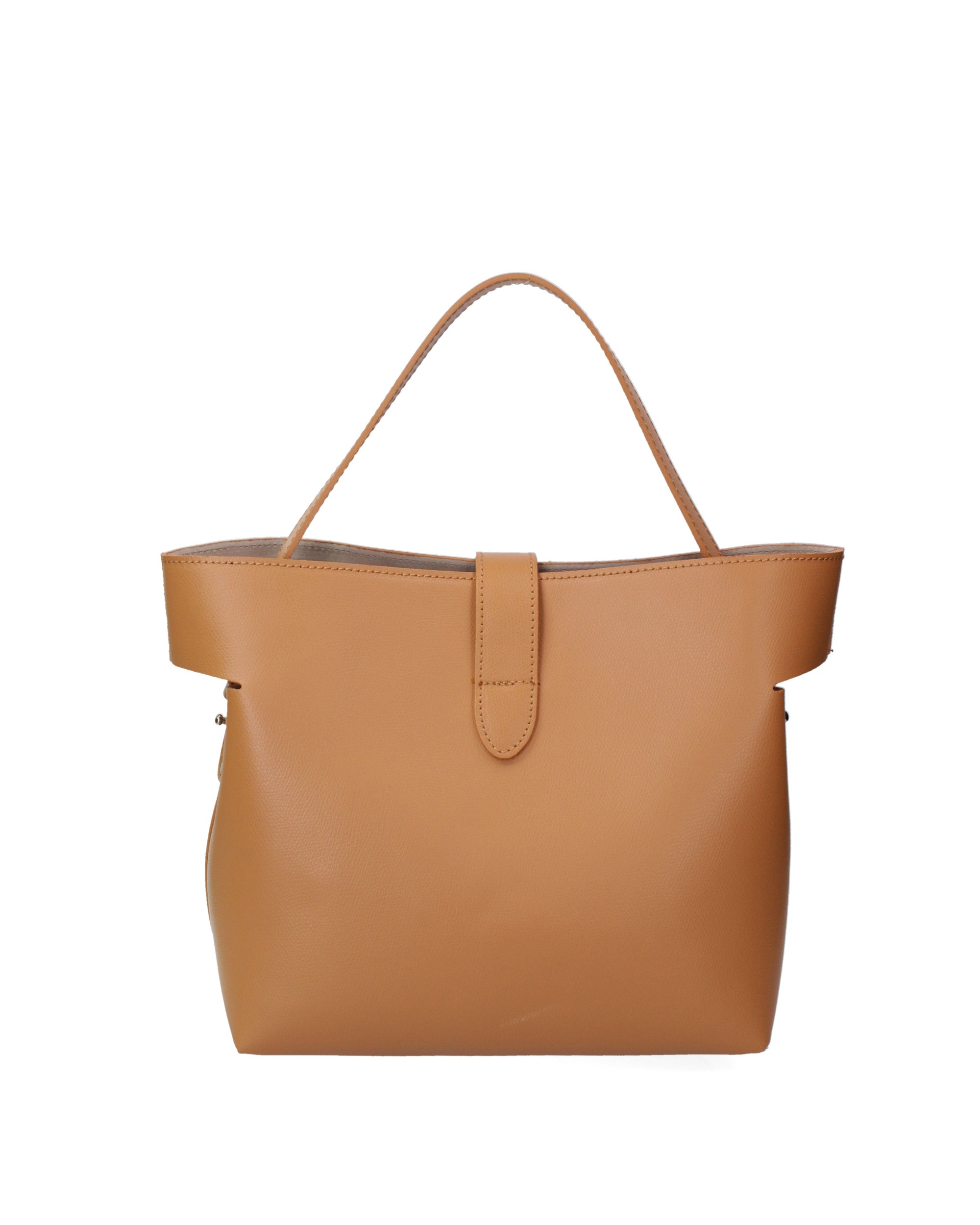 Liviana Borsa a mano da donna Vera pelle 07379-PL44 CUOIO Chiara Ferretti