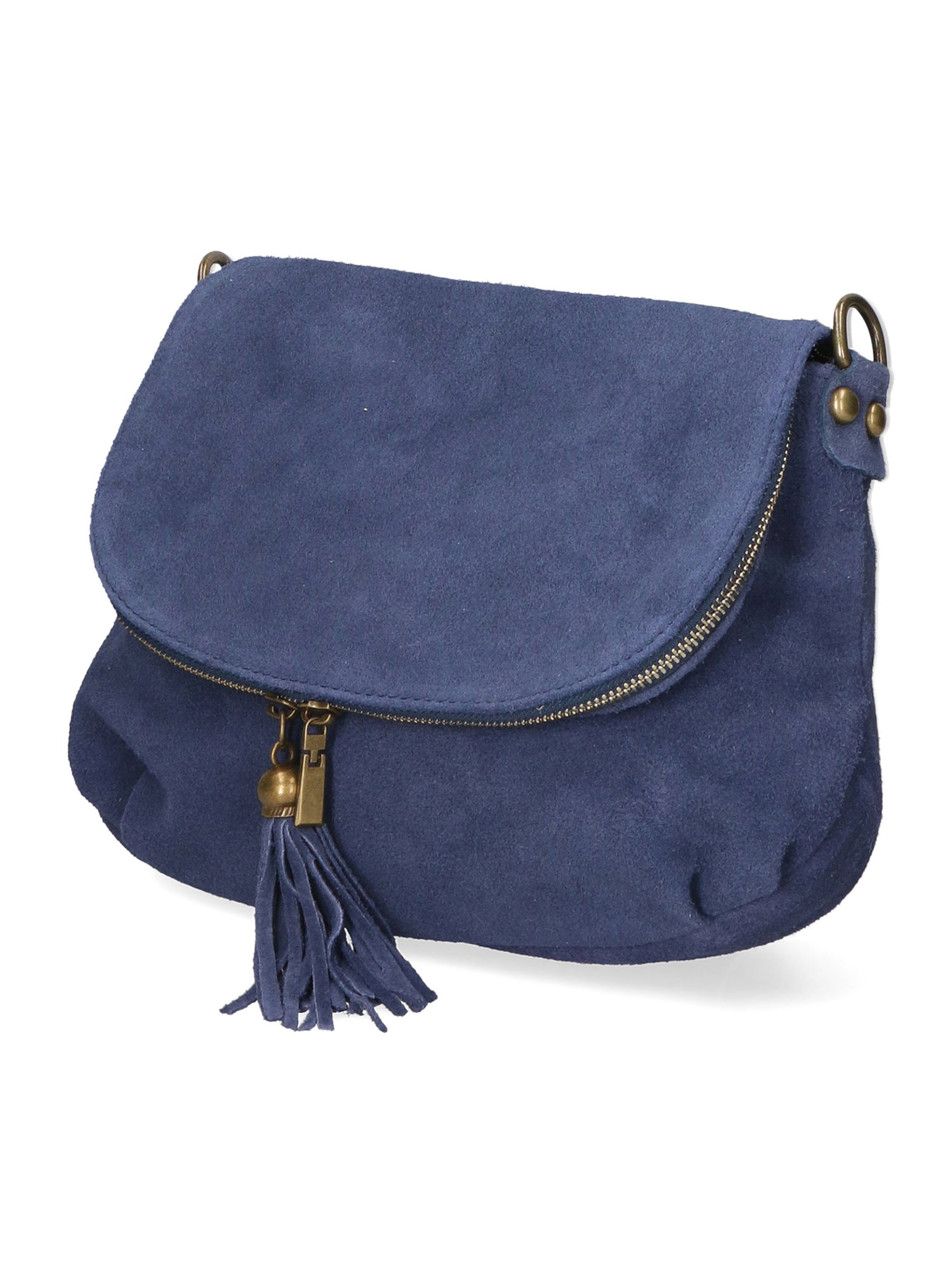 Emanuela Borsa a tracolla da donna Vera pelle 80057-012 BLU JEANS Chiara Ferretti