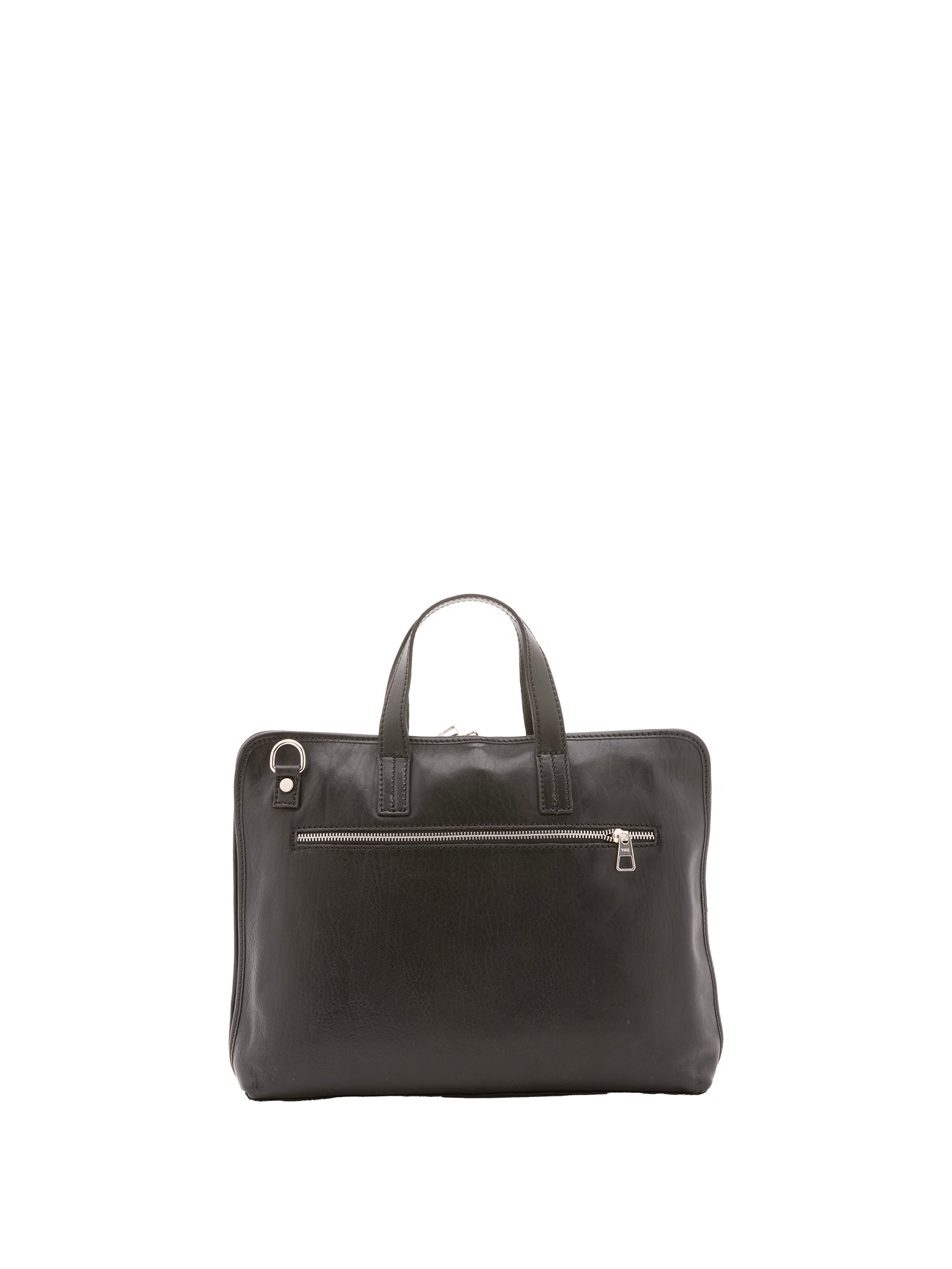 Borsa a mano unisex in vera pelle 100% cotone 4453-NERO Alessia Firenze
