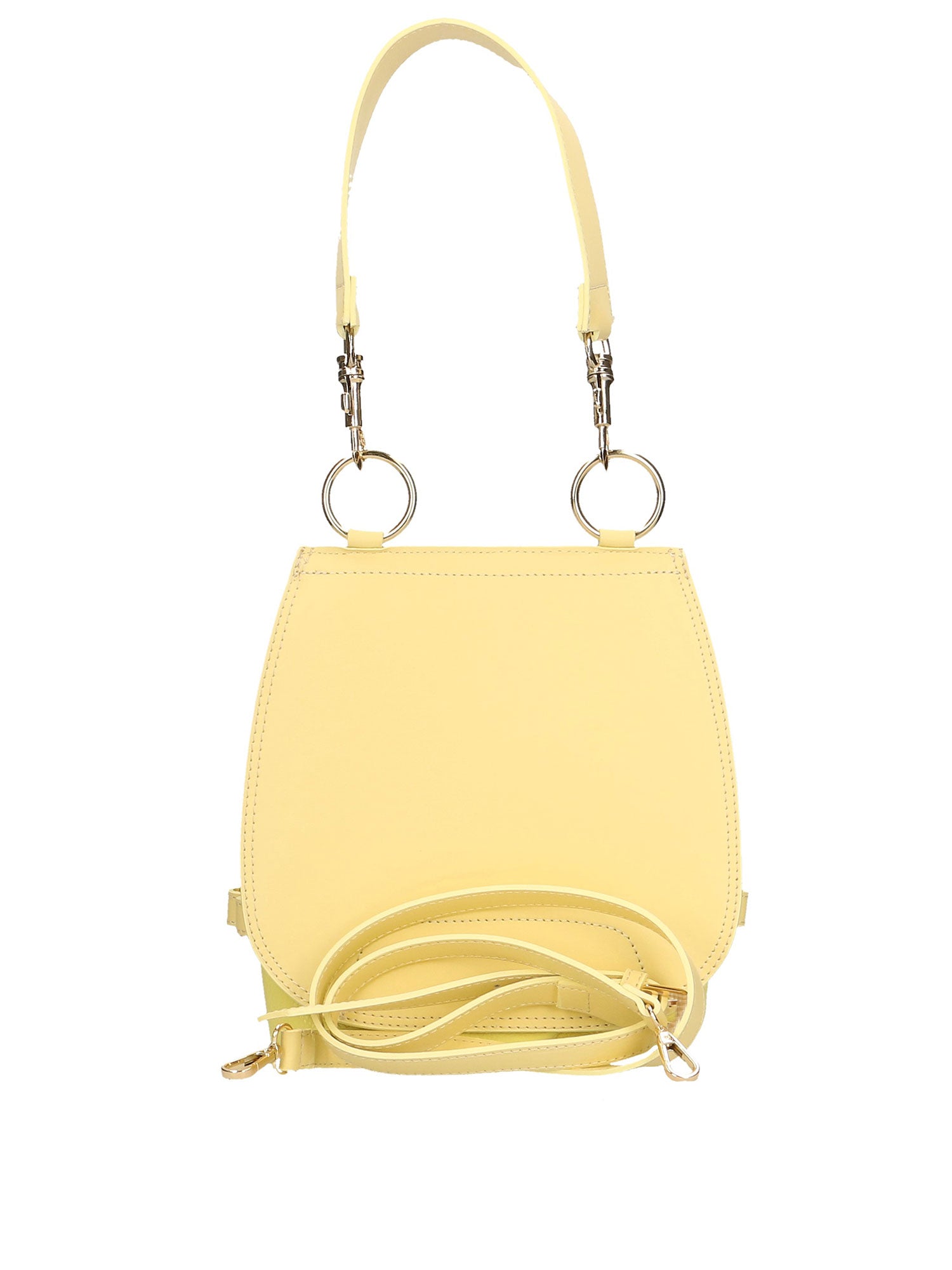 Lisetta Borsa a tracolla da donna Vera pelle 8683-GIALLO Chiara Ferretti
