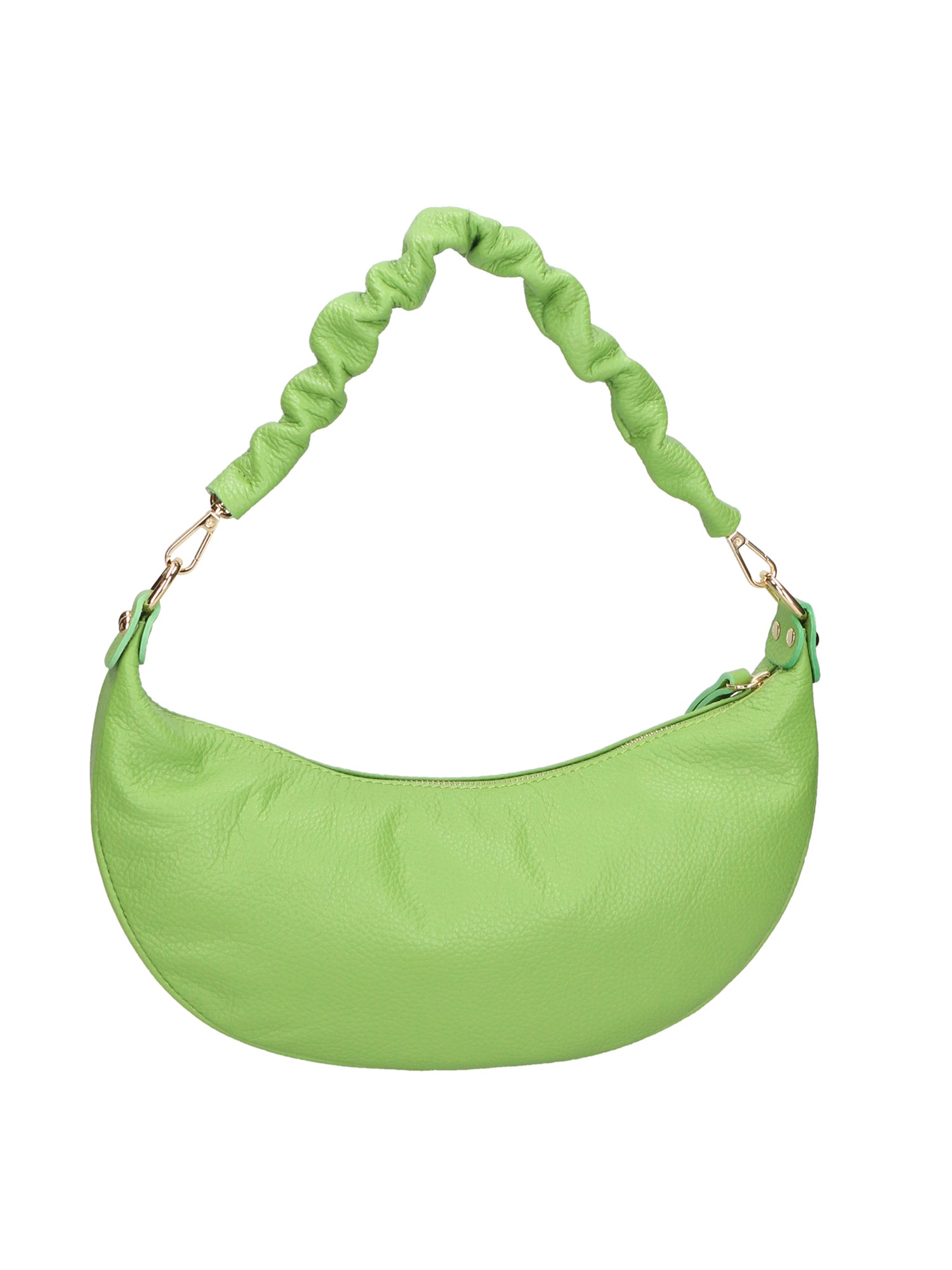 Ida Borsa a spalla da donna Vera pelle 05916-C12 VERDE Chiara Ferretti