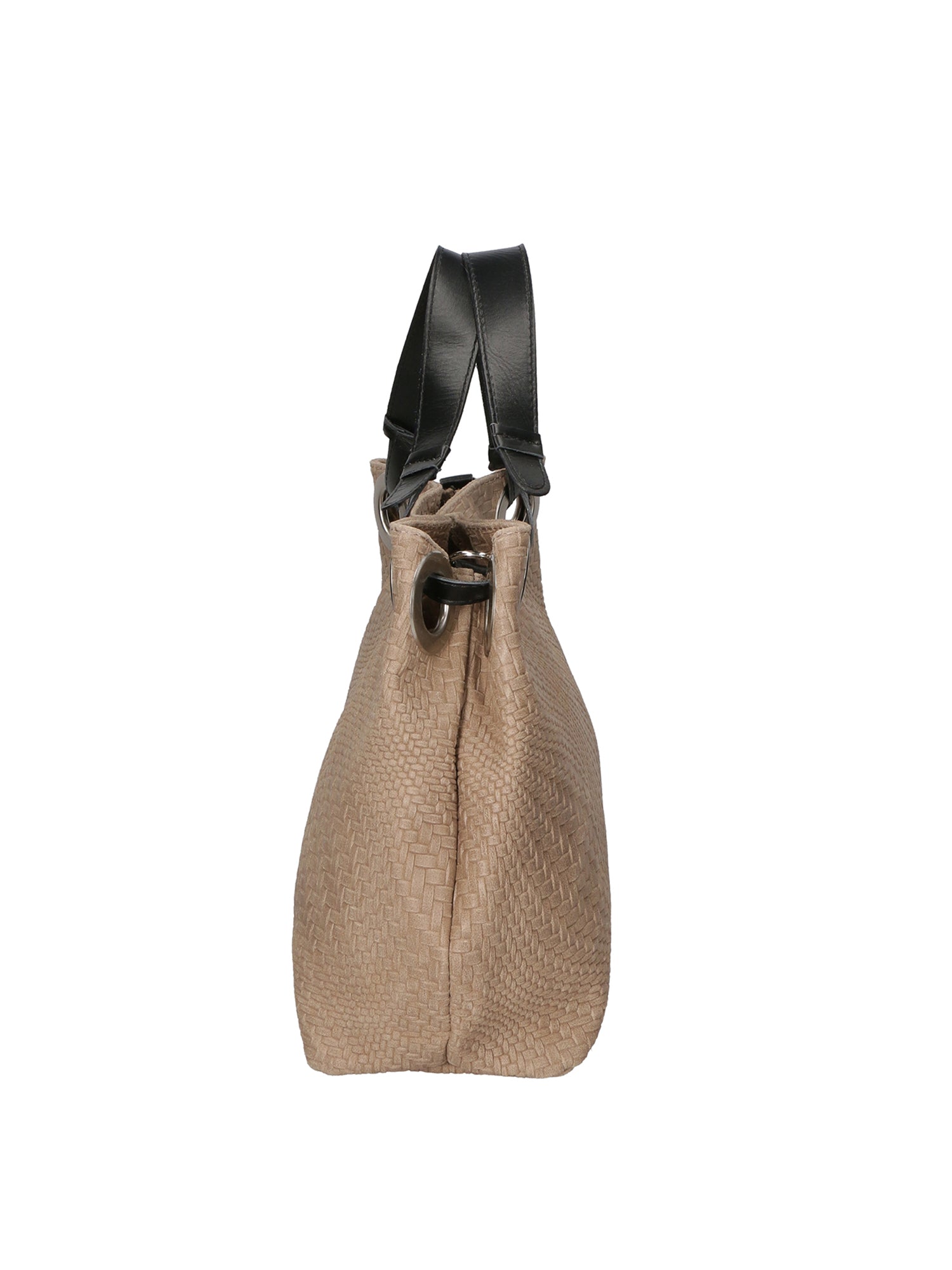 Emilia Borsa a spalla da donna Vera pelle 80059-004 TAUPE Chiara Ferretti